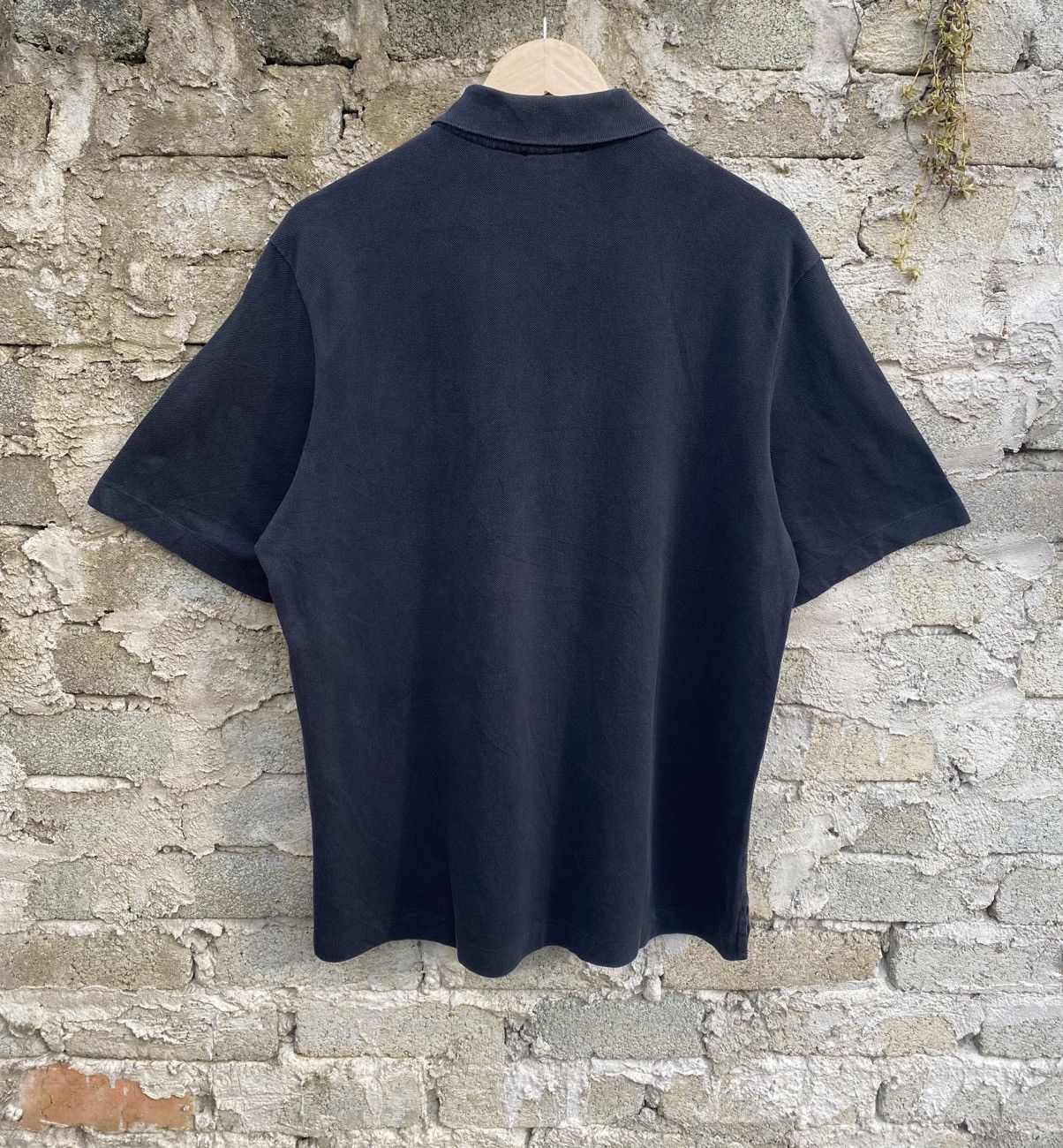 Hermes Vintage Hermes Pocket Logo Polo Tee Size US XL / EU 56 / 4 - 2 Thumbnail