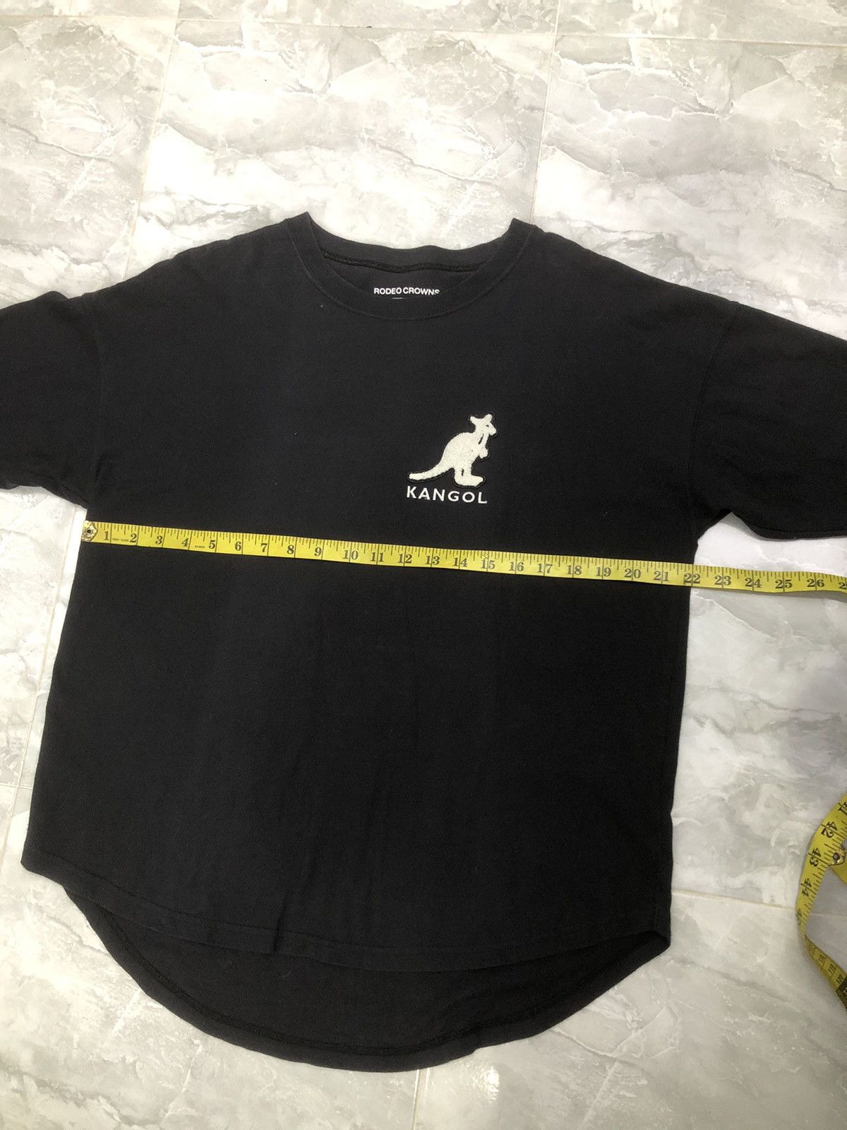 Kangol Rodeo Crowns × Kangol Oversized Black Logo Tee Size US M / EU 48-50 / 2 - 14 Thumbnail