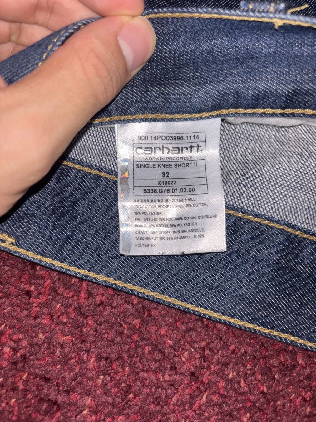 Carhartt Carhartt Carpenter WIP Single knee short II Size US 32 / EU 48 - 6 Thumbnail