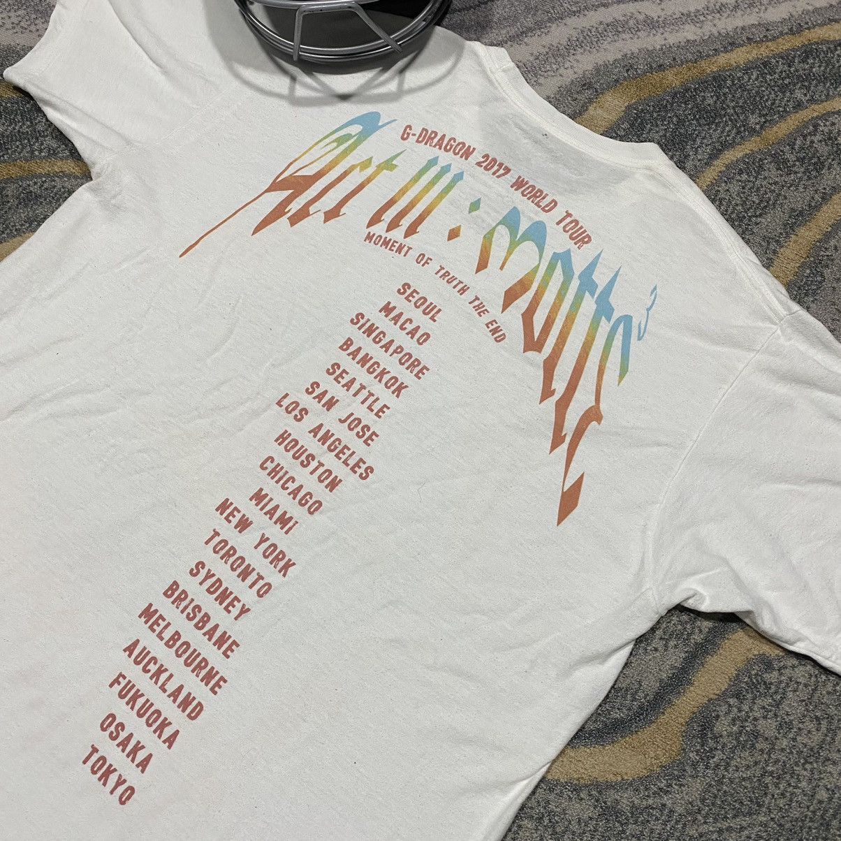 Band Tees × Japanese Brand G-Dragon 2017 World Tour Kpop Shirt Size US L / EU 52-54 / 3 - 4 Thumbnail