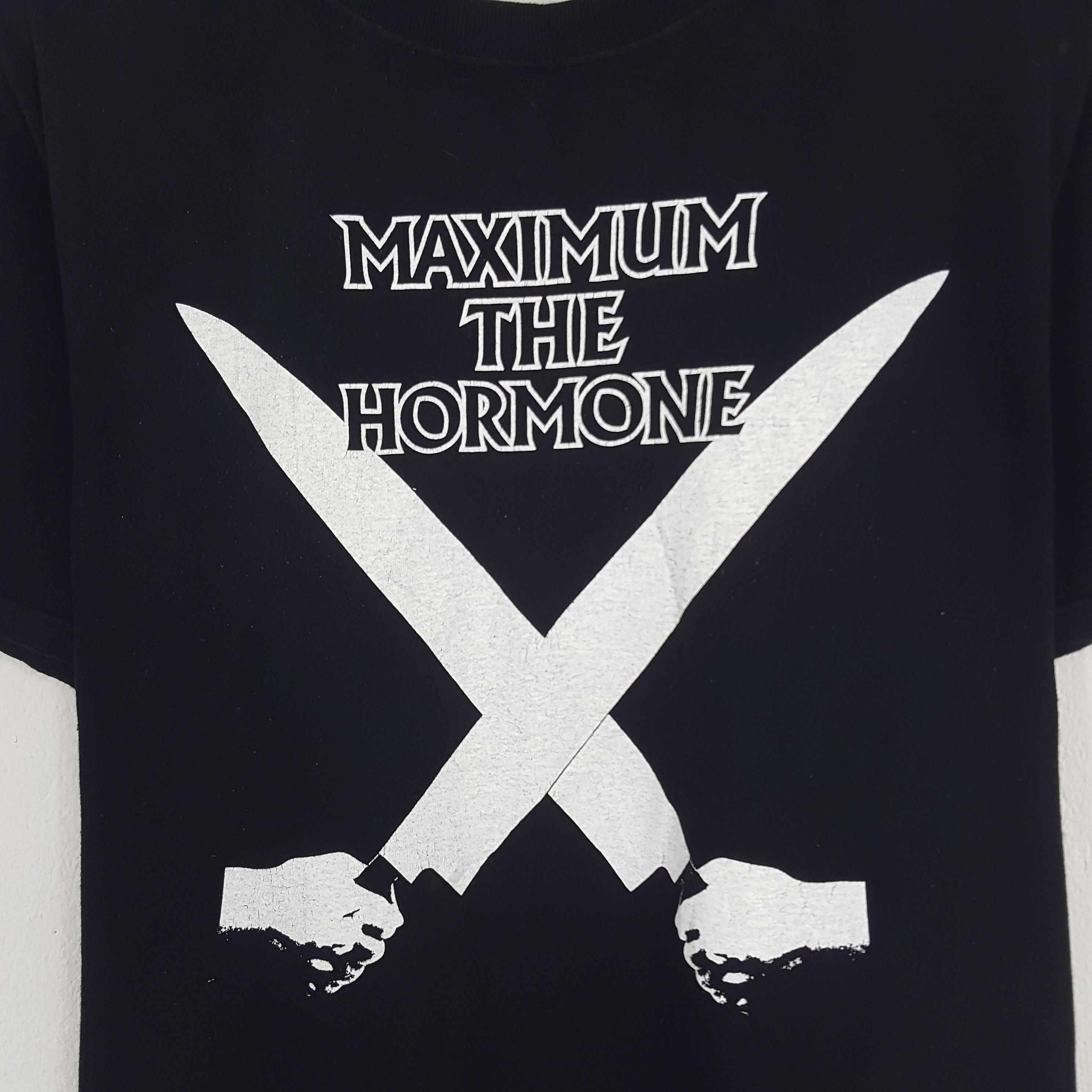 Band Tees × Japanese Brand × Vintage Vintage Maximum The Hormone Japanese Rock Band Tshirt Size US L / EU 52-54 / 3 - 2 Thumbnail