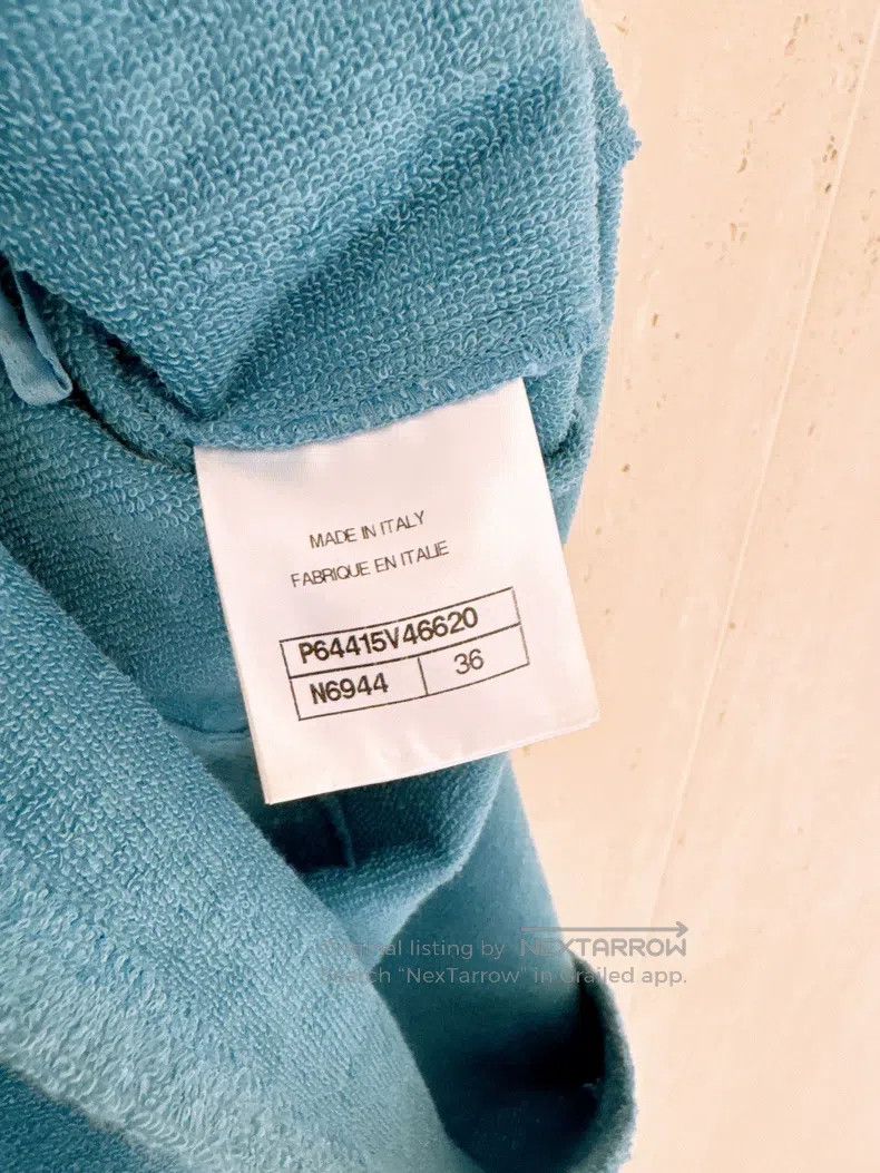 Chanel Chanel 20M denim blue towel dress Size XS / US 0-2 / IT 36-38 - 8 Thumbnail