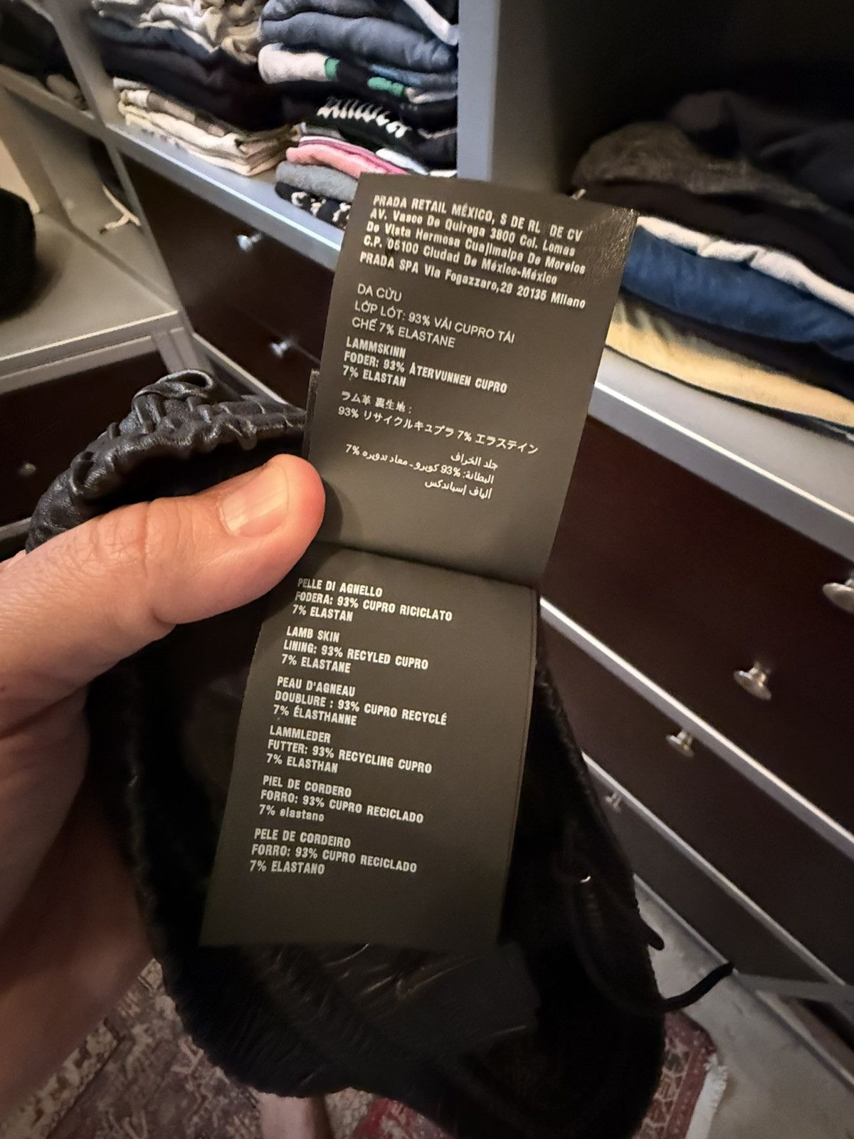 Prada Prada Set - HOLY GRAIL🏆: Size 52 Nappa Leather Shirt + Short Size US L / EU 52-54 / 3 - 18 Thumbnail
