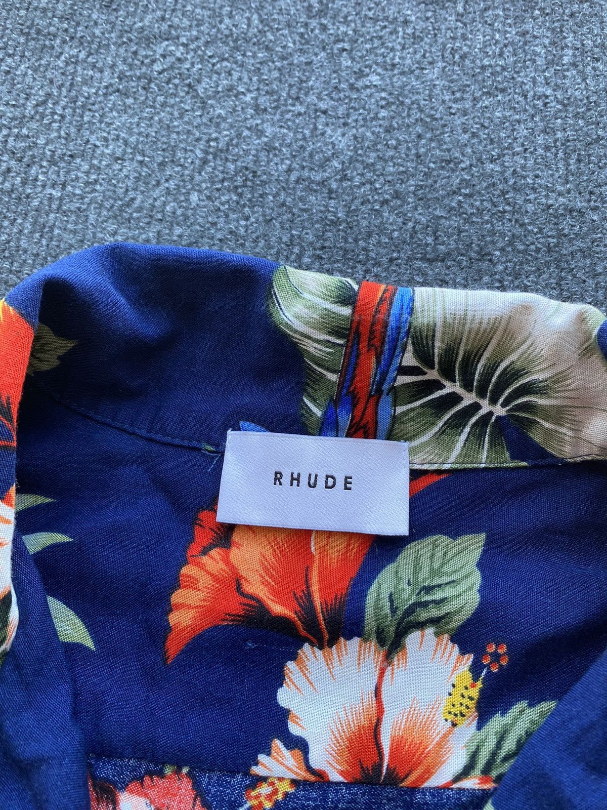 Rhude 🔥Designer Luxury Rhude Hawaii Short sleeve Shirt button up S Size US S / EU 44-46 / 1 - 3 Thumbnail