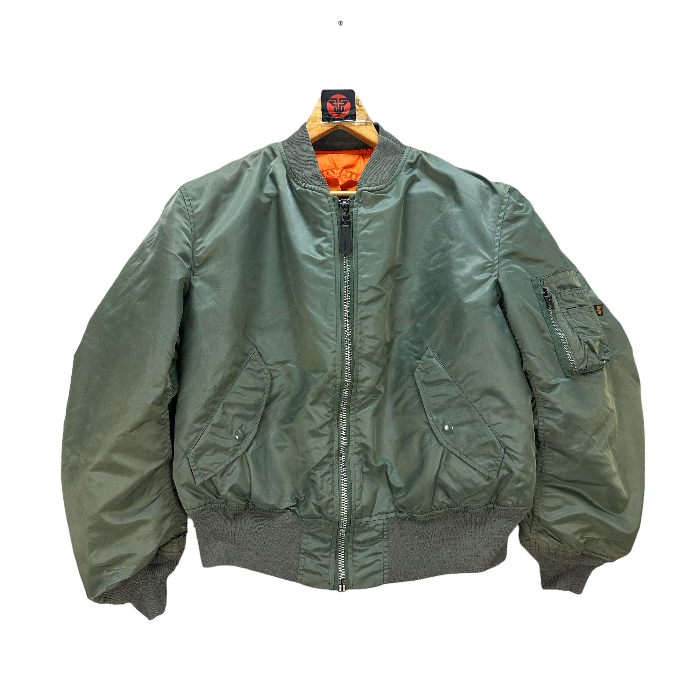 80's MA-1 US.ARMY Alpha社 VINTAGE 1.VINTAGE 70s- 80s ALPHA INDUSTRIES MA-1 BOMBER JACKET SIZE