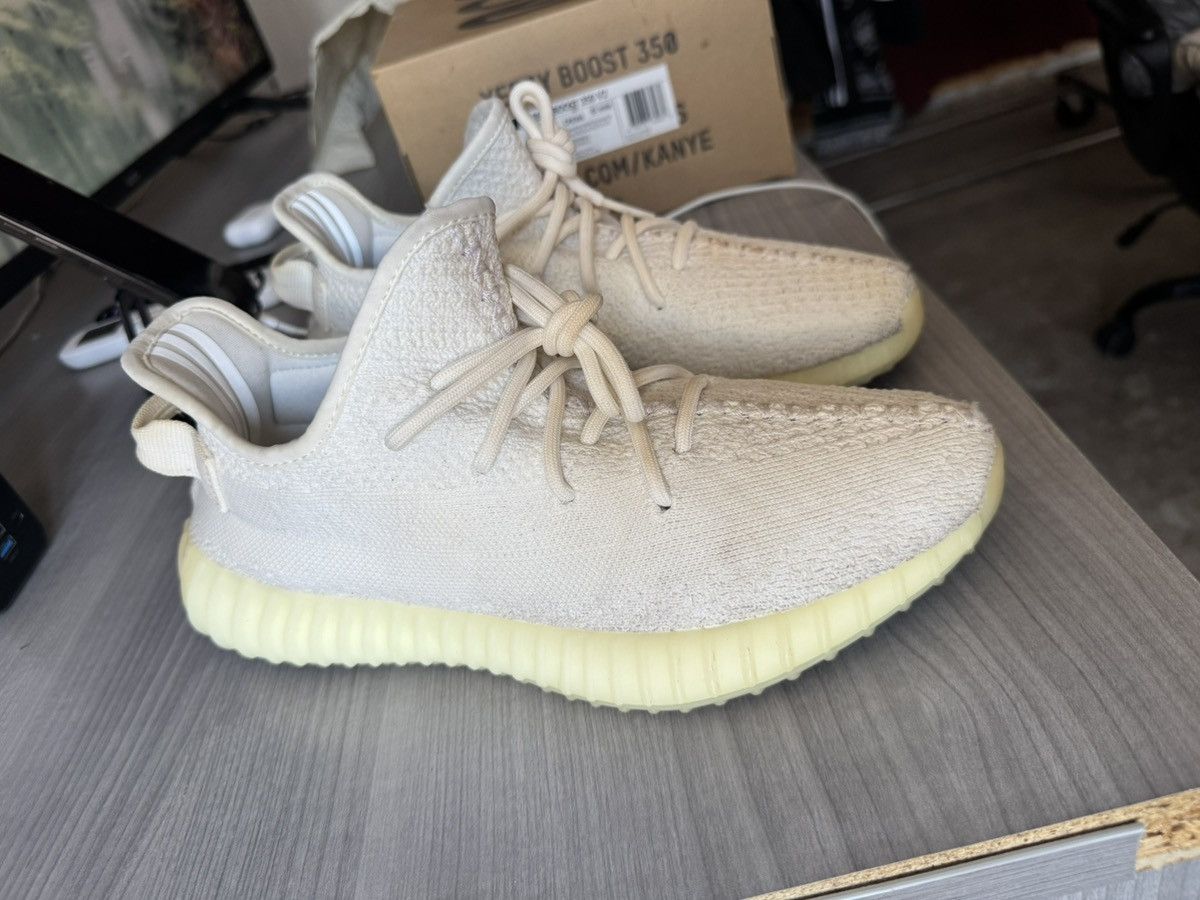 Yeezy Yeezy Boost 350 V2 Cream White US Mens SZ 8 Size US 8 / EU 41 - 8 Thumbnail