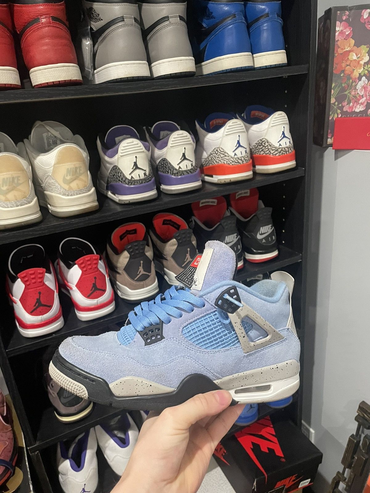Jordan Brand Jordan 4 university blue UNC size 9 Size US 9 / EU 42 - 1 Thumbnail