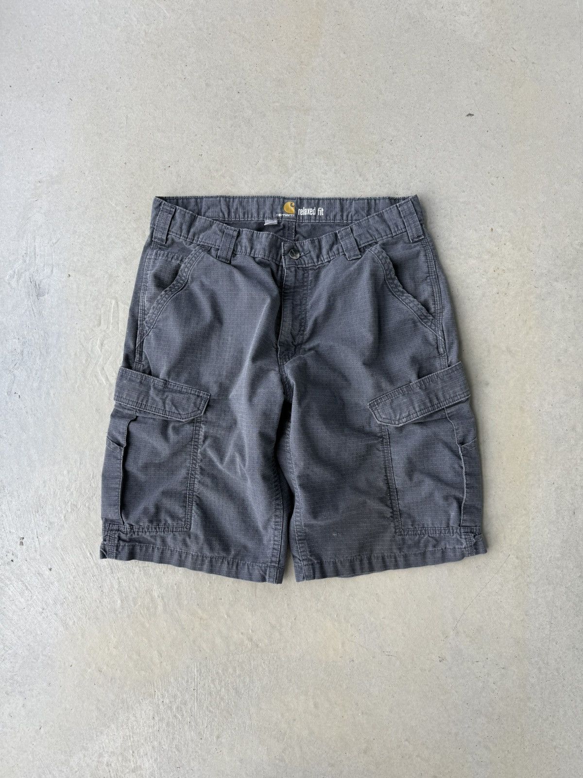 Carhartt Vintage Grey Carhartt Workwear Shorts Size US 34 / EU 50 - 2 Thumbnail
