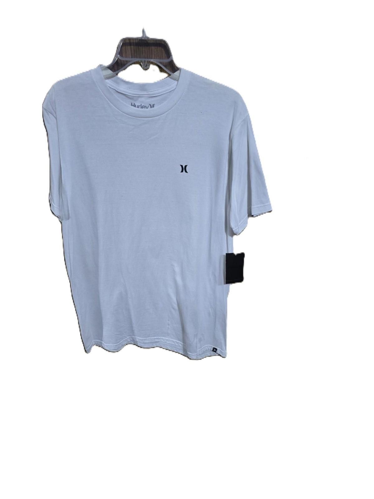 Hurley Hurley White T-Shirt 100% Cotton Men's Size Large Size US L / EU 52-54 / 3 - 1 Thumbnail