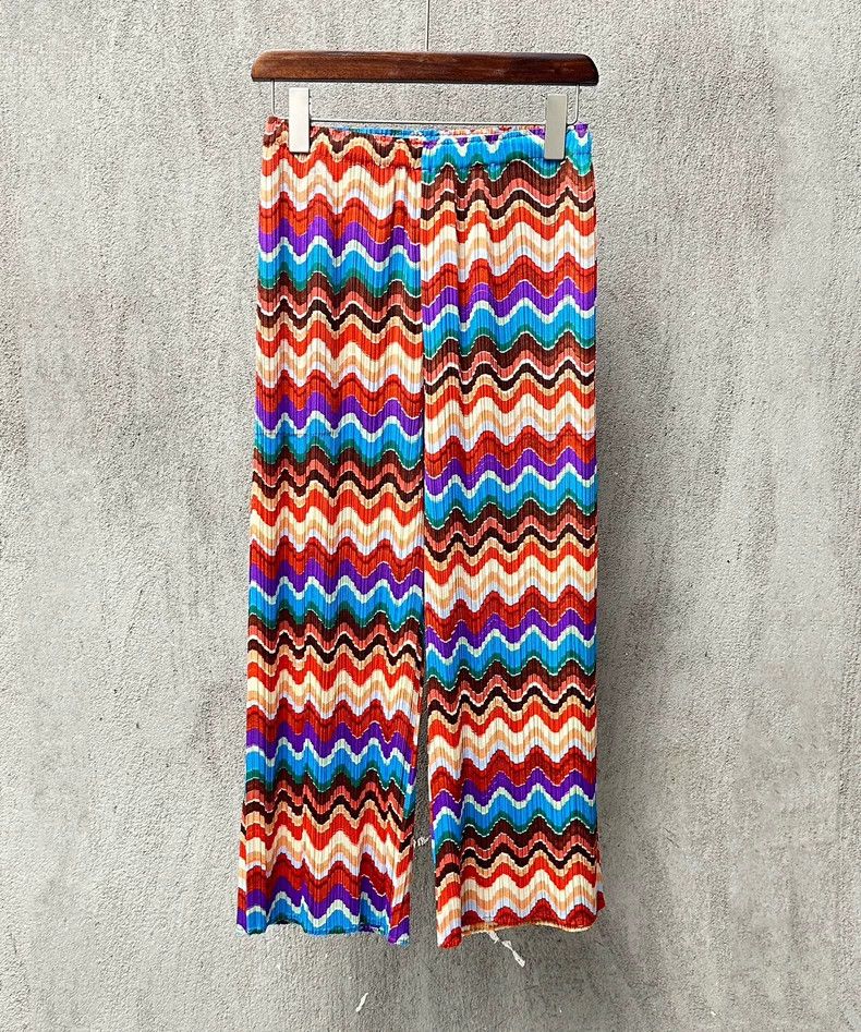 Issey Miyake Issey Miyake Rainbow pleated pants Size 25" / US 0 / IT 36 - 1 Thumbnail
