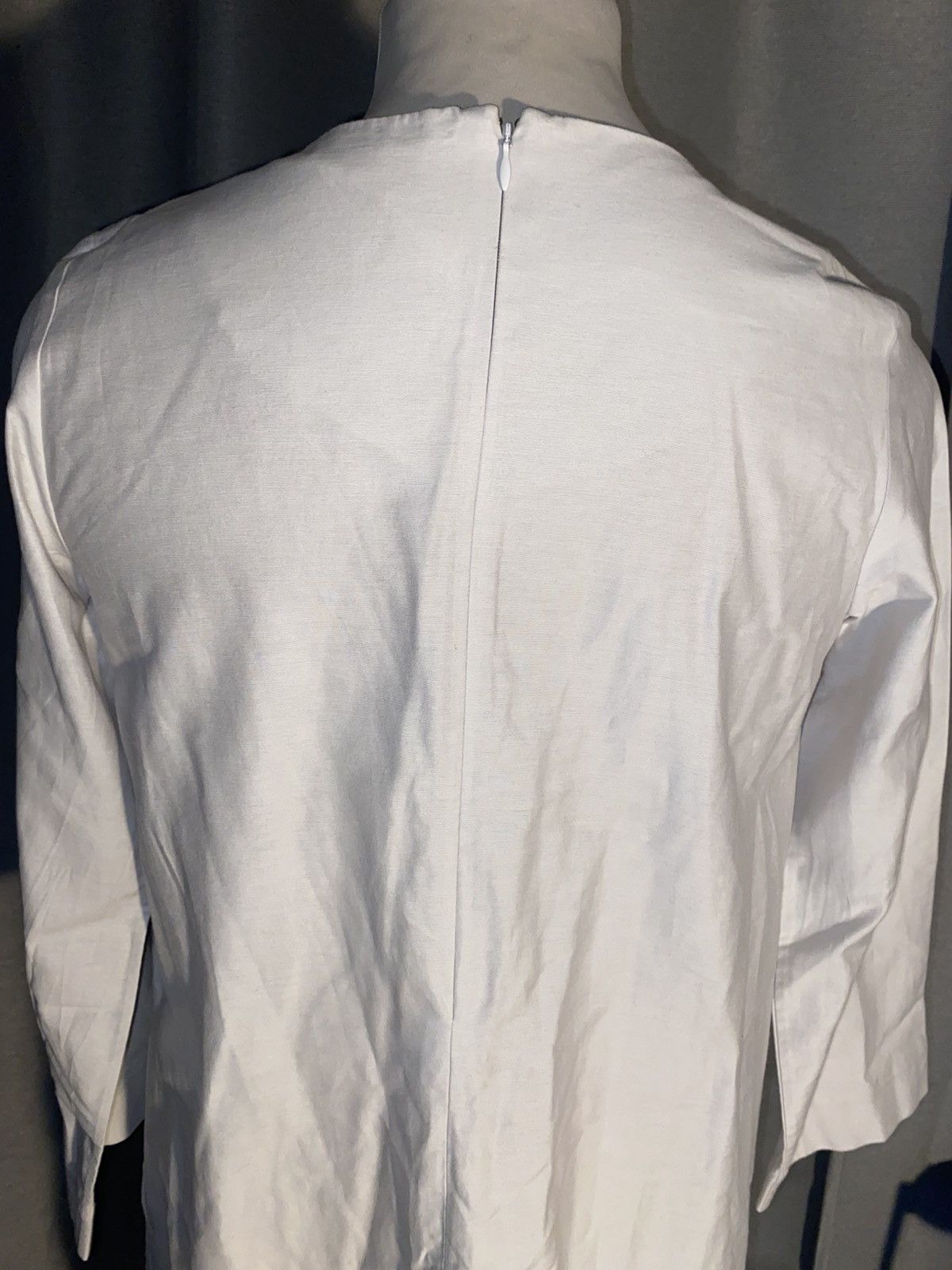 Cos COS - Knee Length Dress - White - Size 36 EU Size XS / US 0-2 / IT 36-38 - 8 Thumbnail