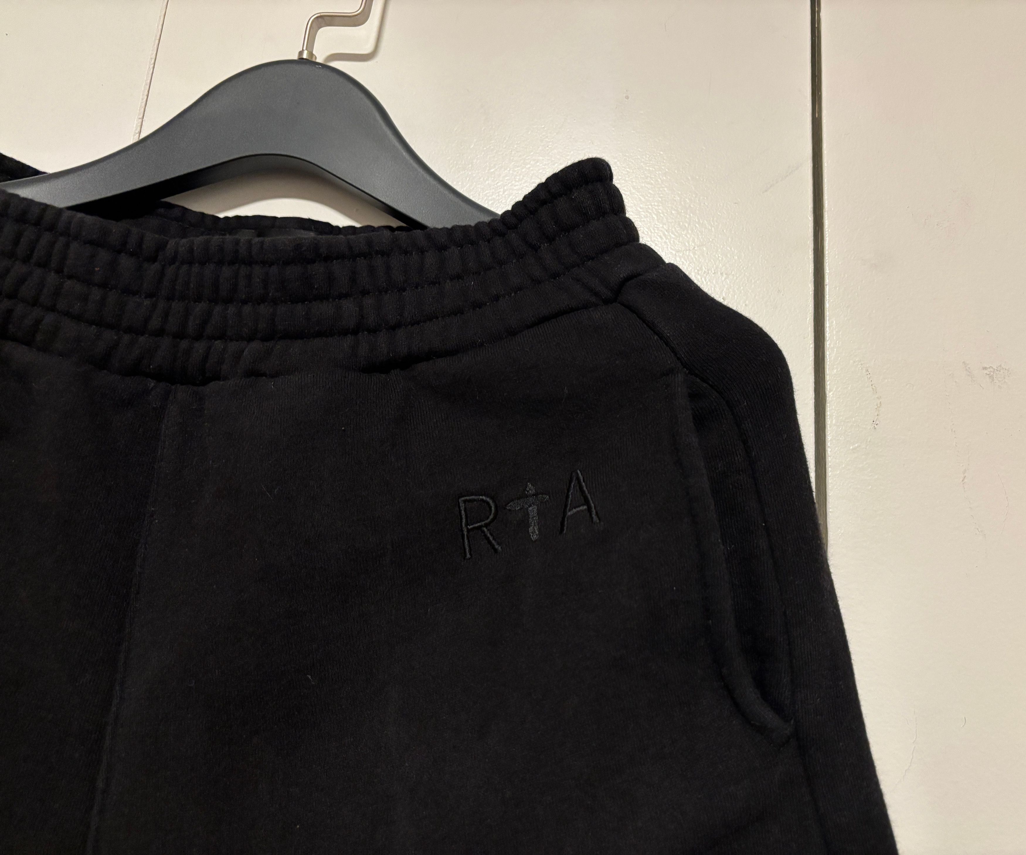 Rta RtA Sweatpants/ Joggers - Small/ Black 100 % Cotton Size US 28 / EU 44 - 4 Thumbnail