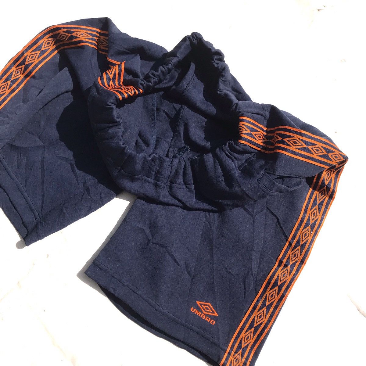 Umbro × Vintage Umbro Short Pants Taped Trackpants Full Taped Size M-L Navy Size US 34 / EU 50 - 4 Thumbnail