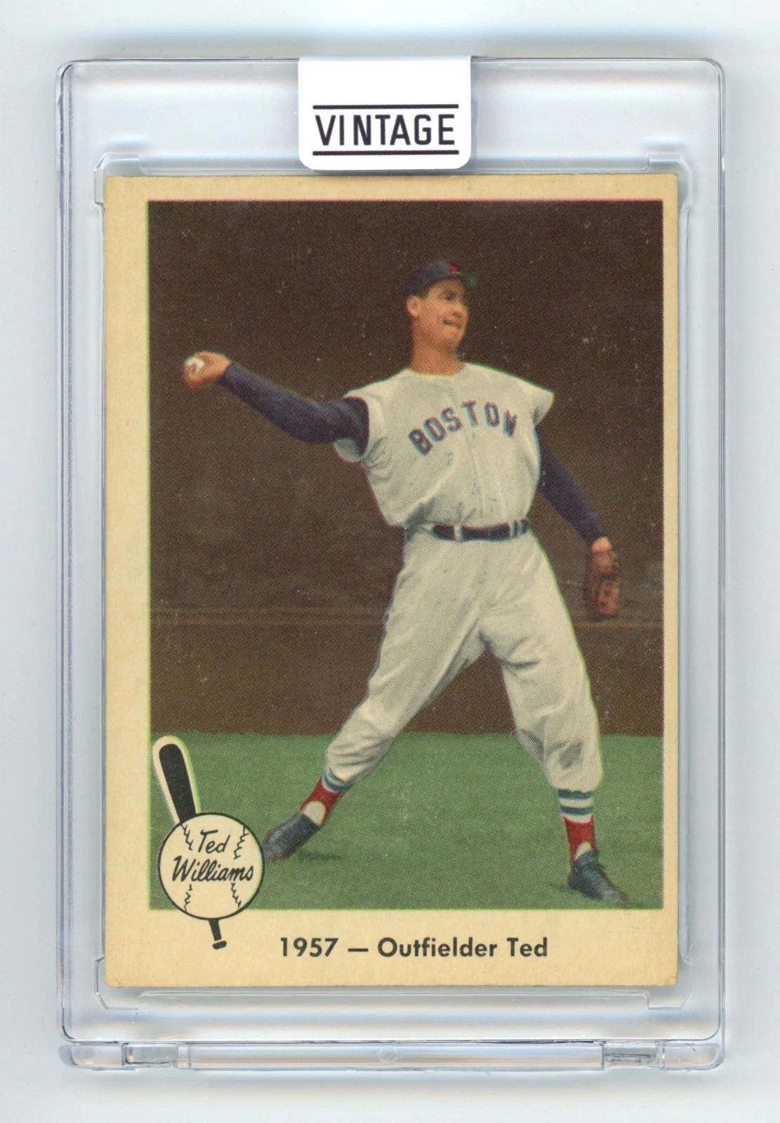 Other 1959 Fleer #61 Ted Williams 1957 Outfielder Ted Red Sox HOF Size ONE SIZE - 1 Thumbnail