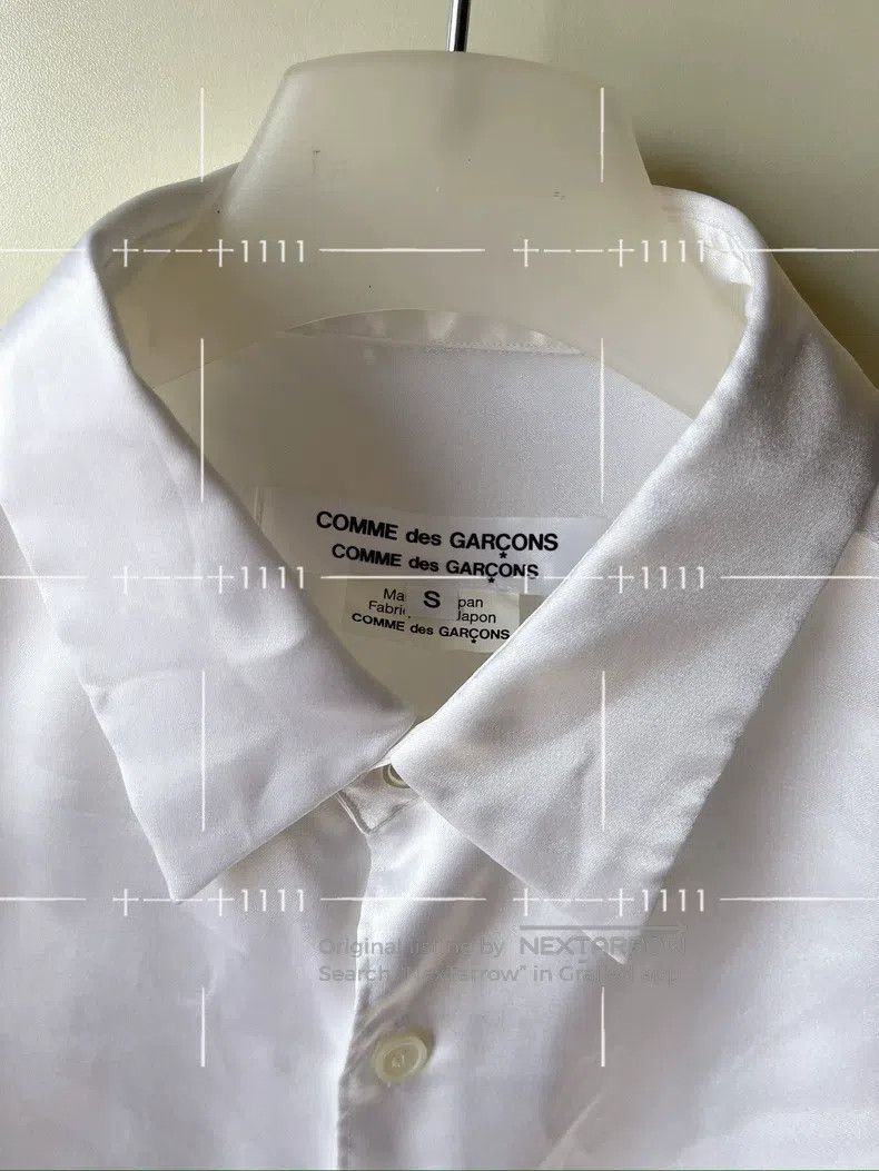 Comme des Garcons Comme Des Garcons Sleeve Gathered Polyester Shirt Size S / US 4 / IT 40 - 4 Thumbnail