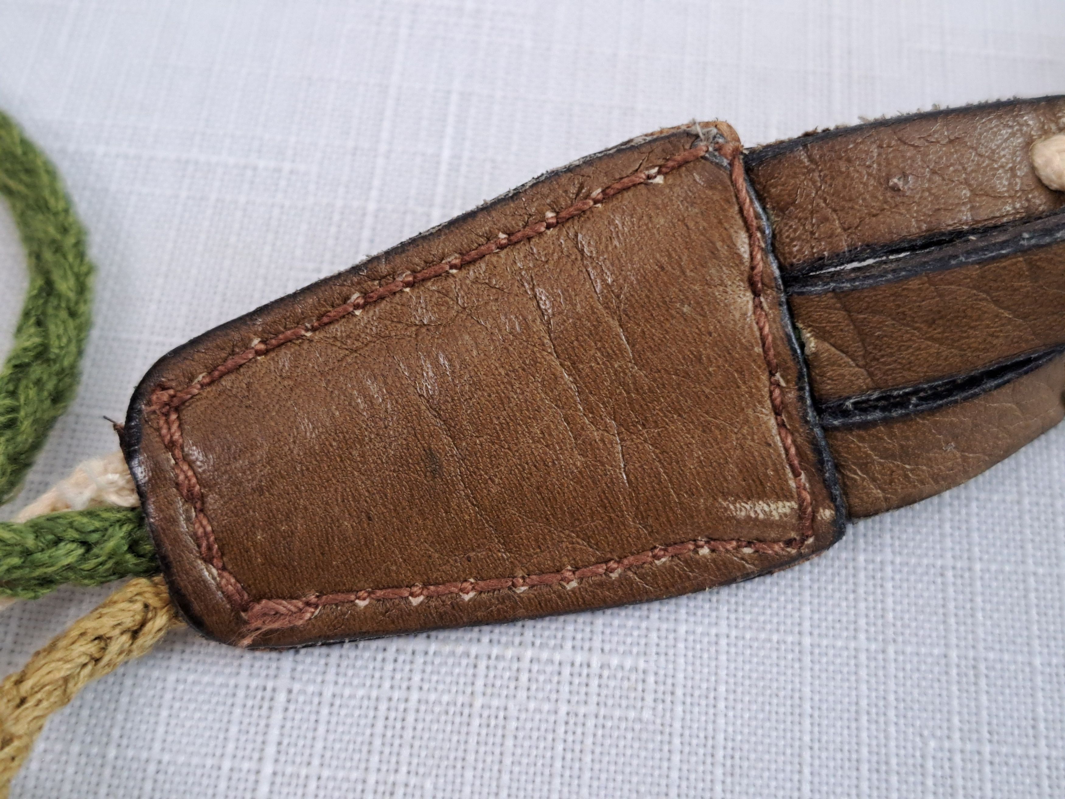 Missoni Vintage 70s Missoni leather belt. Size ONE SIZE - 10 Thumbnail