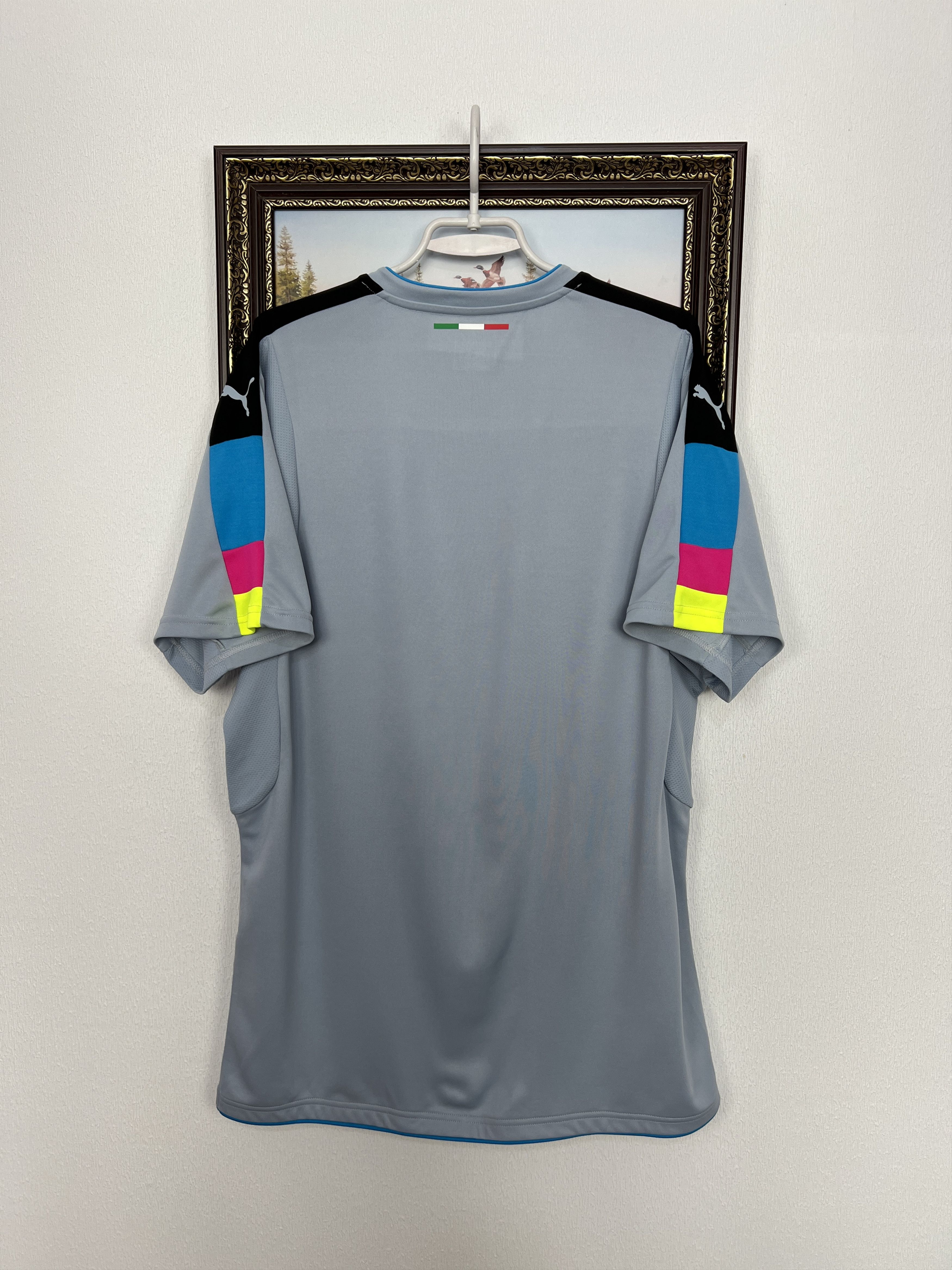 Puma Italy Goalkeeper football shirt 2016 Soccer Puma Maglia Size US XL / EU 56 / 4 - 17 Thumbnail