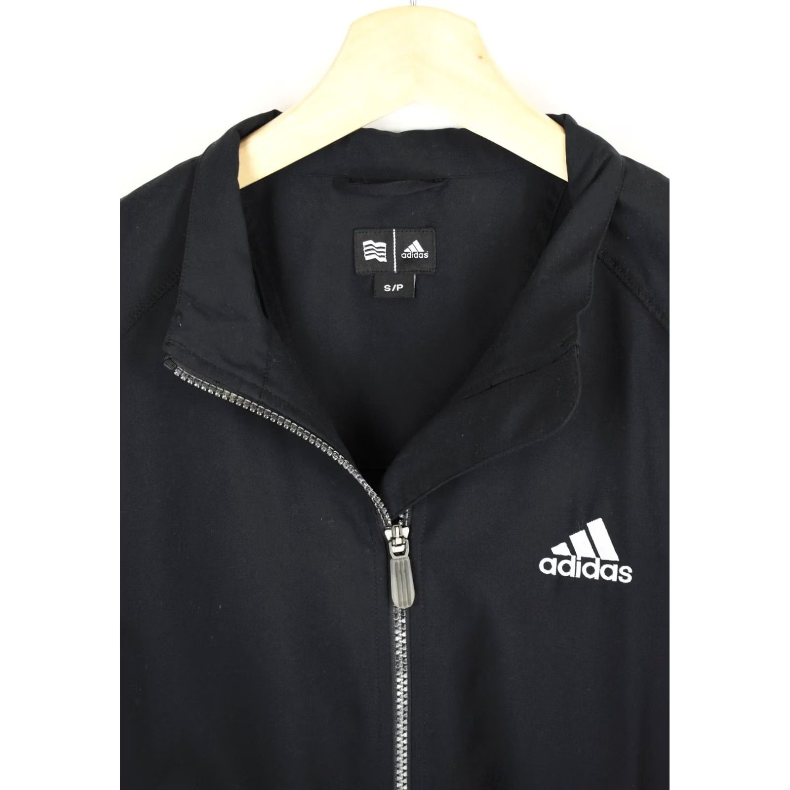 Adidas Adidas Jacket Mens S Climashell Wind Men Lightweight Unlined Full Zip Black Size US S / EU 44-46 / 1 - 6 Thumbnail