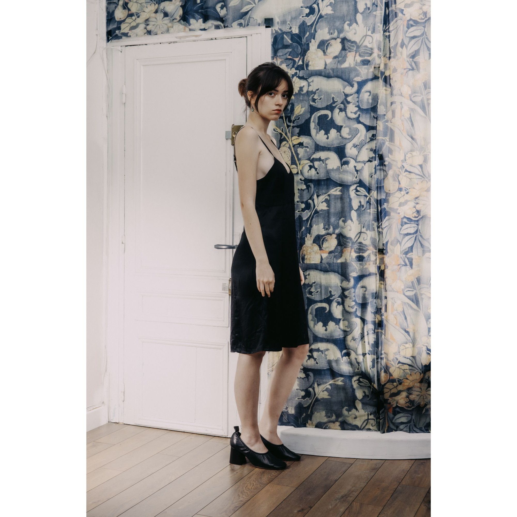 Jean Paul Gaultier Vintage JPG Black Sheer Punk Dress Size M / US 6-8 / IT 42-44 - 4 Thumbnail