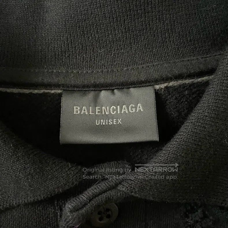 Balenciaga Balenciaga Long Sleeve Extra Large Polo Shirt Size US M / EU 48-50 / 2 - 3 Thumbnail