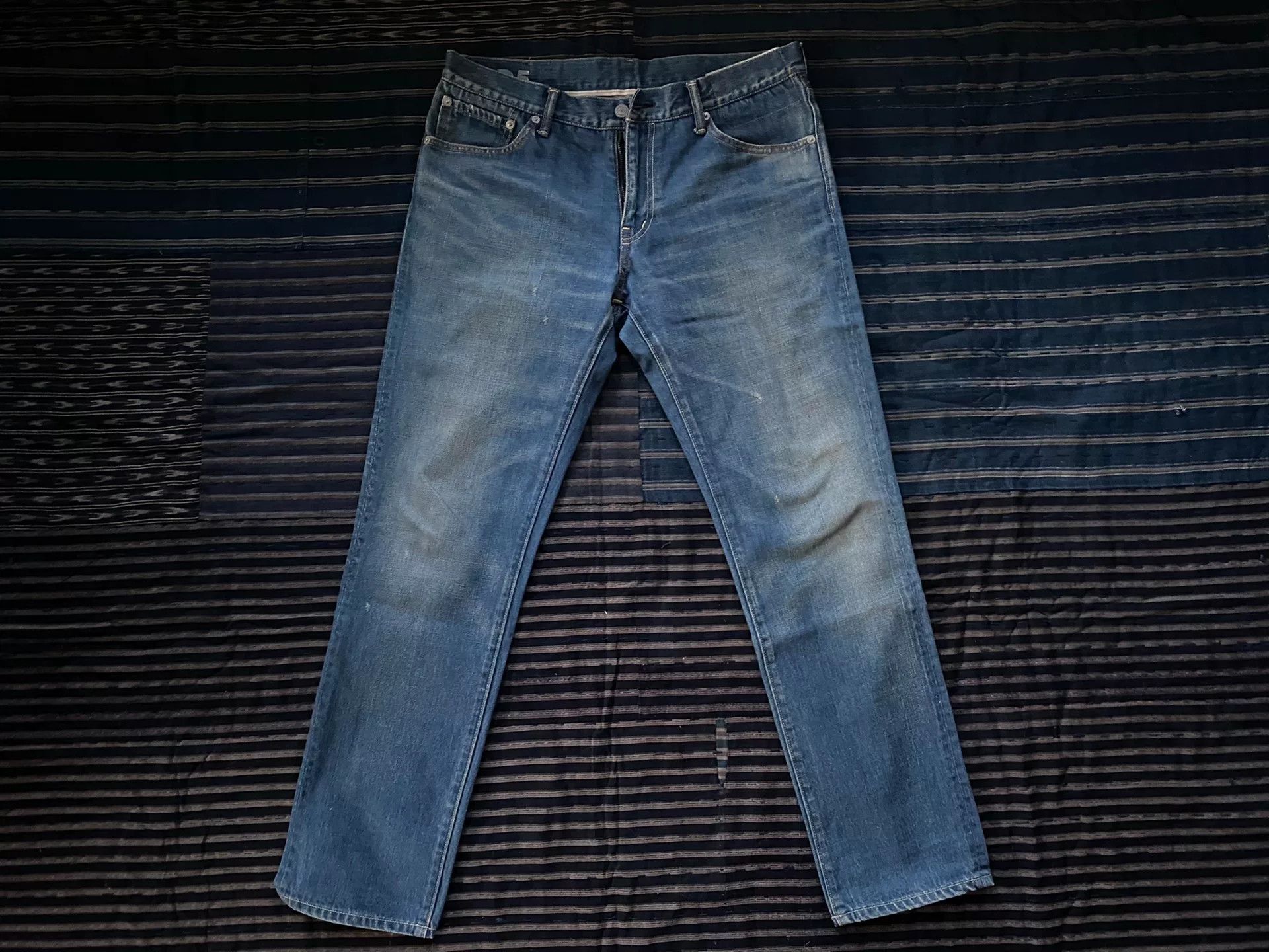 Visvim visvim social sclptr denim pants in blue Size US 34 / EU 50 - 1 Thumbnail
