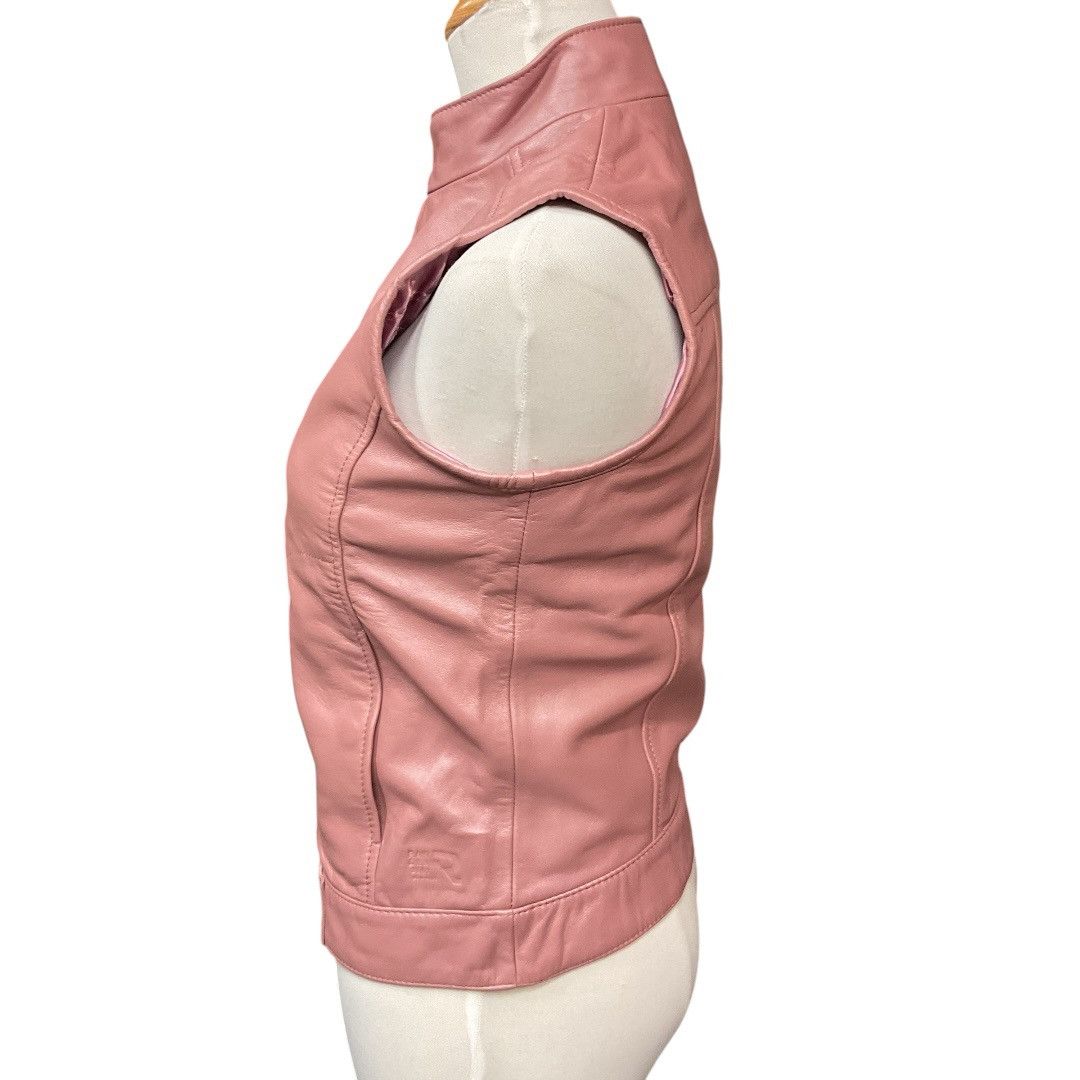G-Star G-Star Raw Womens Y2K Leather Vest Pink Metallic Size S NWT Size S / US 4 / IT 40 - 6 Thumbnail