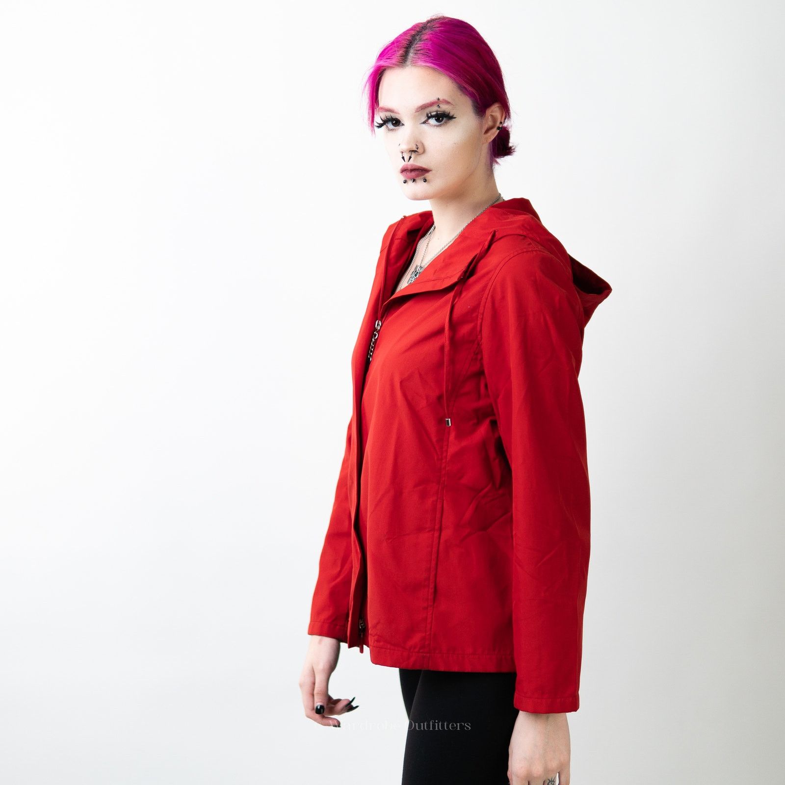 Jones New York Jones New York County Lipstick Red Barn Rain Jacket - S Size S / US 4 / IT 40 - 5 Thumbnail