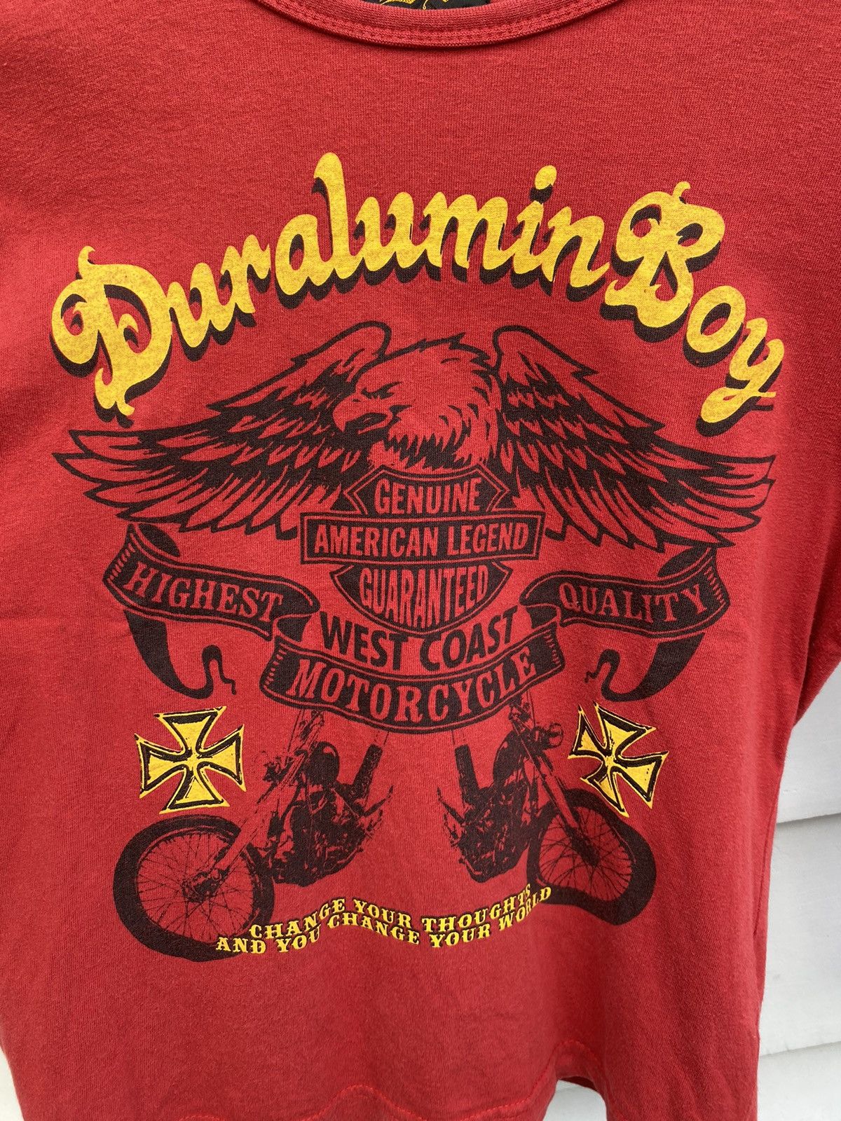 Japanese Brand Duralumin Boys Motorcycle West Coast Longsleeves Japanese Size S / US 4 / IT 40 - 8 Thumbnail