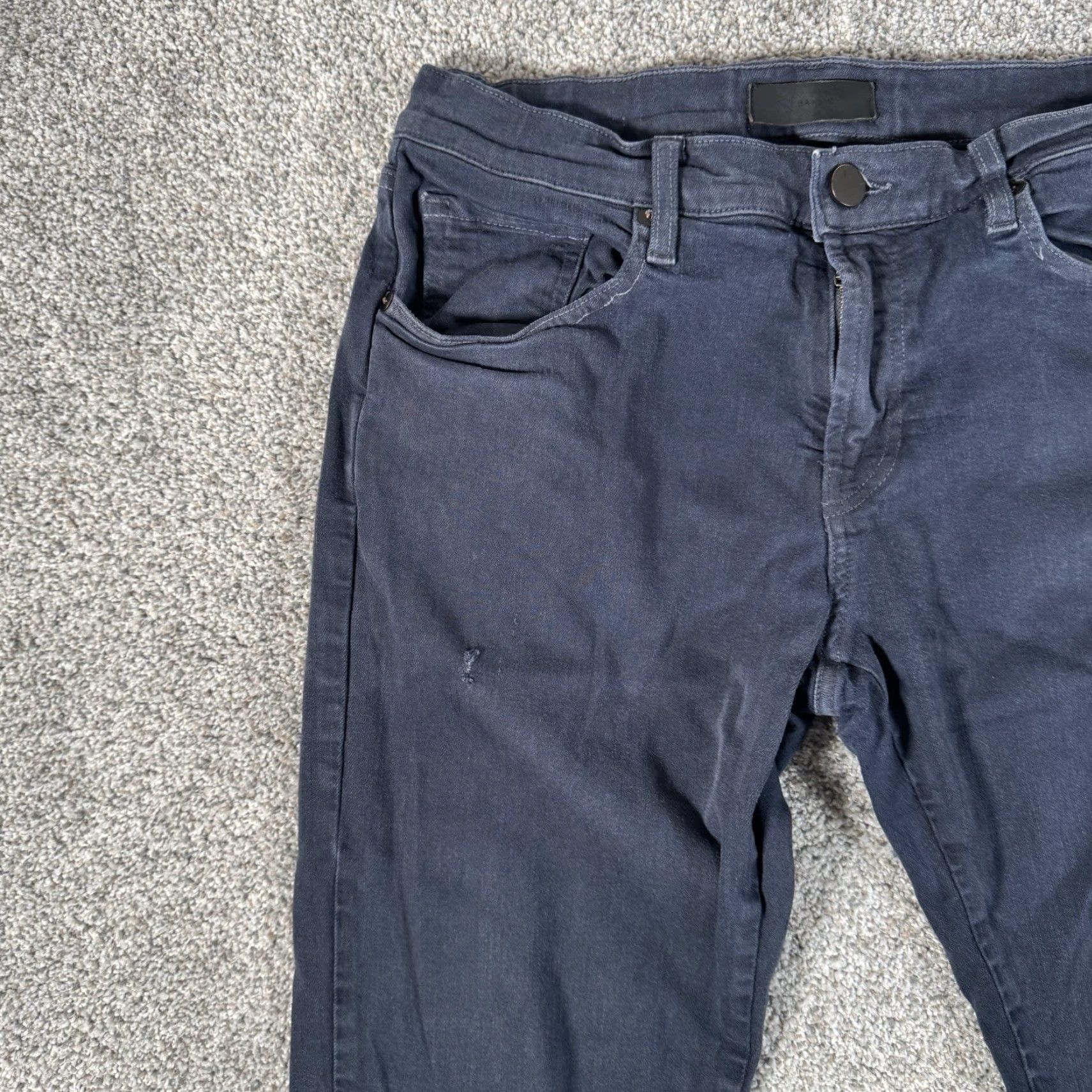J Brand J Brand Tyler Slim Fit Straight Jeans Sz 30X30 Dark Wash Comfort Stretch Classic Men Jeans Regular Inseam 30 Color Blue Style Straight 5-Pocket Denim Size US 30 / EU 46 - 4 Thumbnail