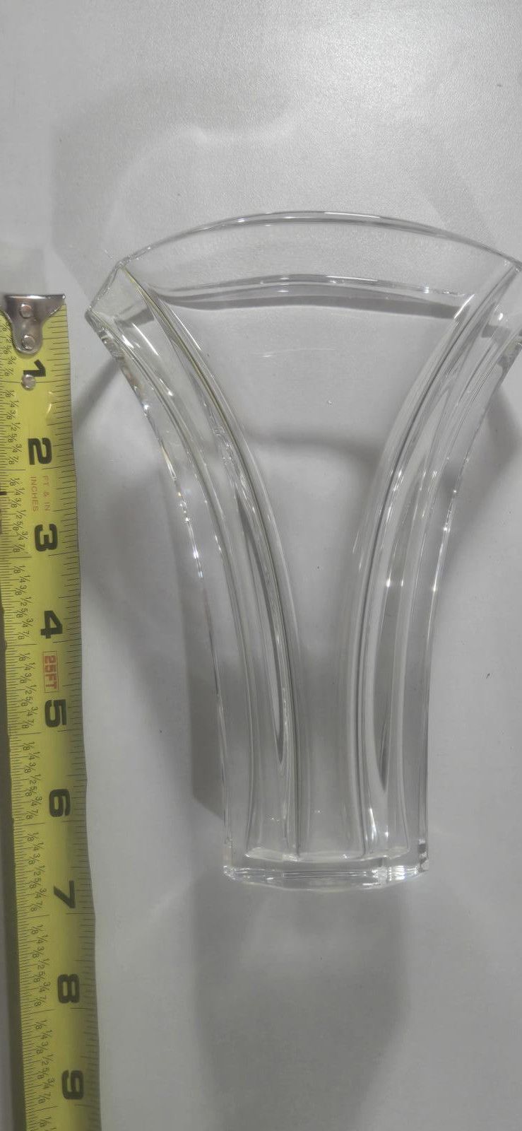 Baccarat Ginkgo Crystal Flower Vase Limited
