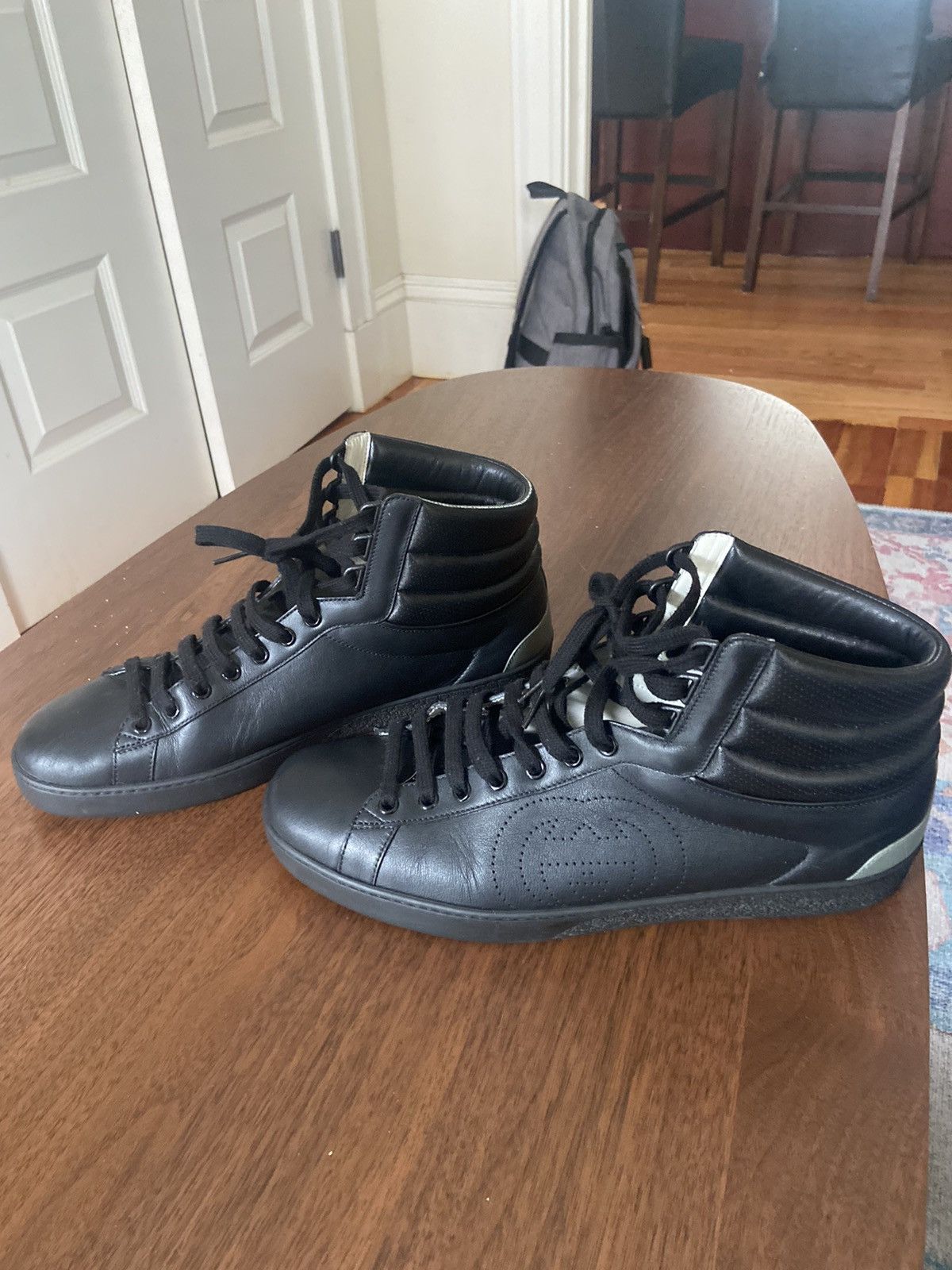 Gucci Gucci Miro Soft high top trainers Size US 10 / EU 43 - 6 Thumbnail
