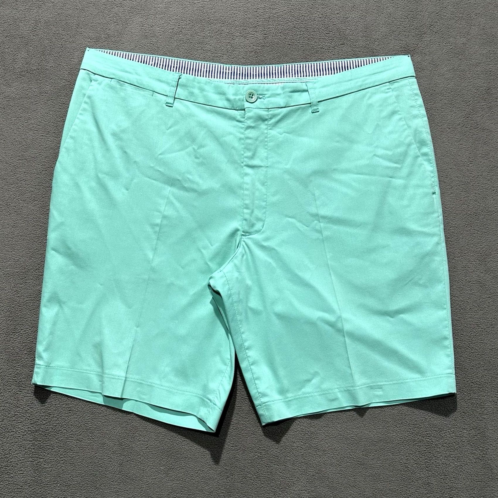 Vintage Holderness & Bourne Shorts Mens 36 Cabo Green Performance Golf Stretch Shorts Size US 36 / EU 52 - 2 Thumbnail