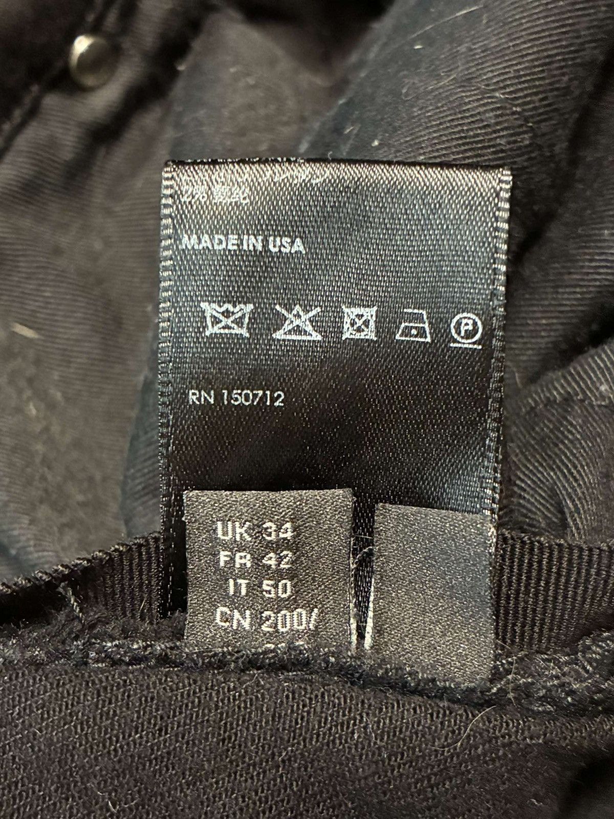 Amiri Amiri MX1 Black Bandana Patch Denim Size US 34 / EU 50 - 10 Thumbnail
