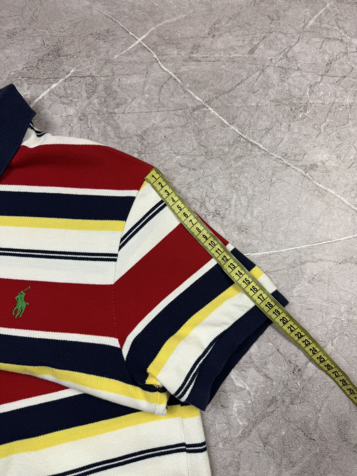 Polo Ralph Lauren Vintage 90s Y2K Polo Ralph Lauren Striped Polo Shirt Size US S / EU 44-46 / 1 - 10 Thumbnail