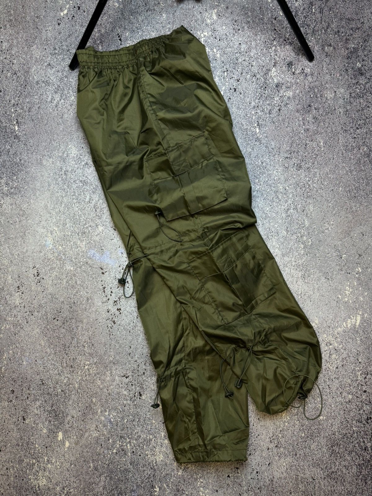 Japanese Brand × Vintage 💥CRAZY JAPANESE PARACHUTE PANTS AVANT-GARDE STYLE Size US 33 - 12 Thumbnail