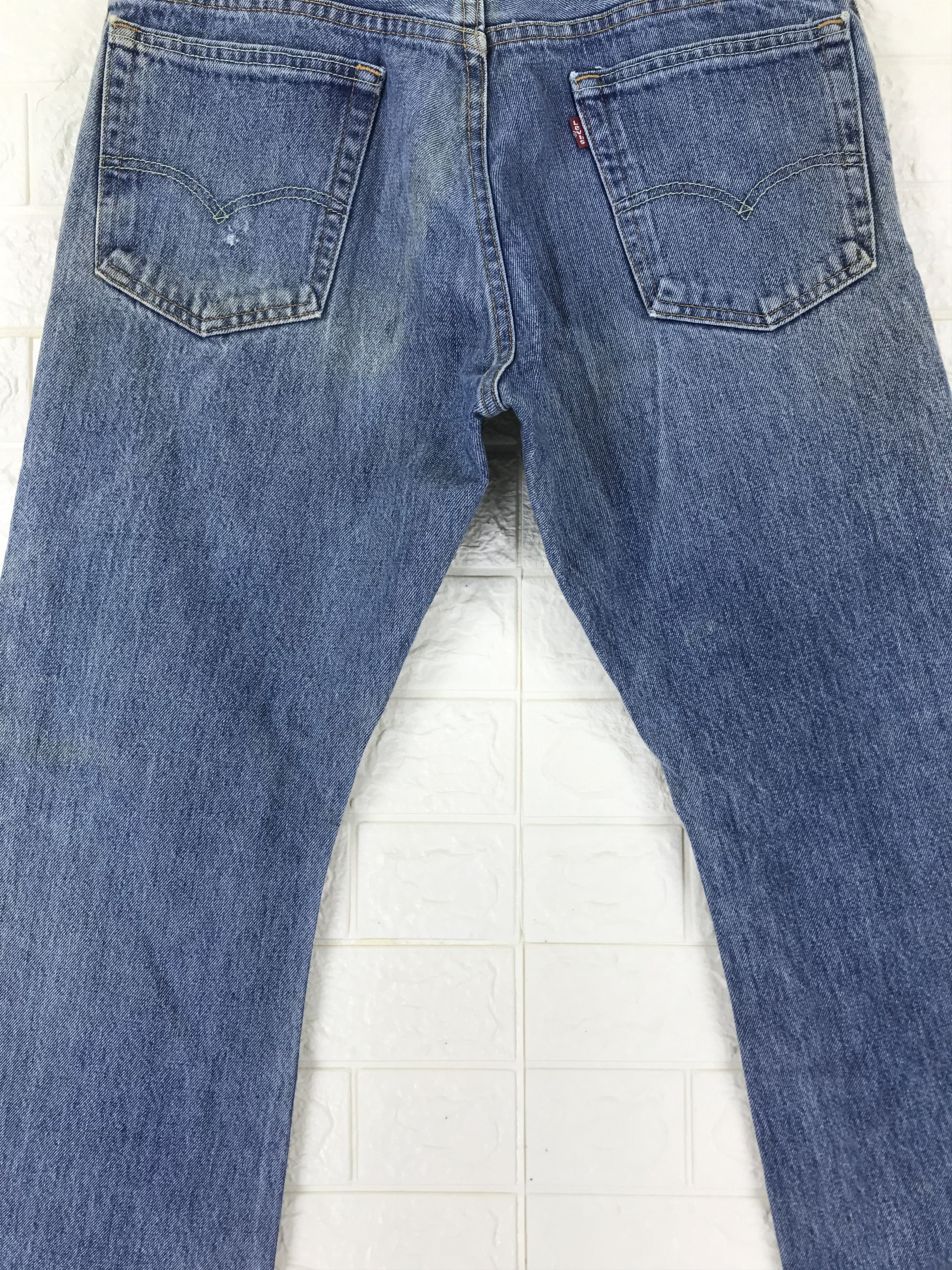 Levi's Vintage Levi's 517 Flare Jeans Blue Wash Denim Size US 33 - 7 Thumbnail