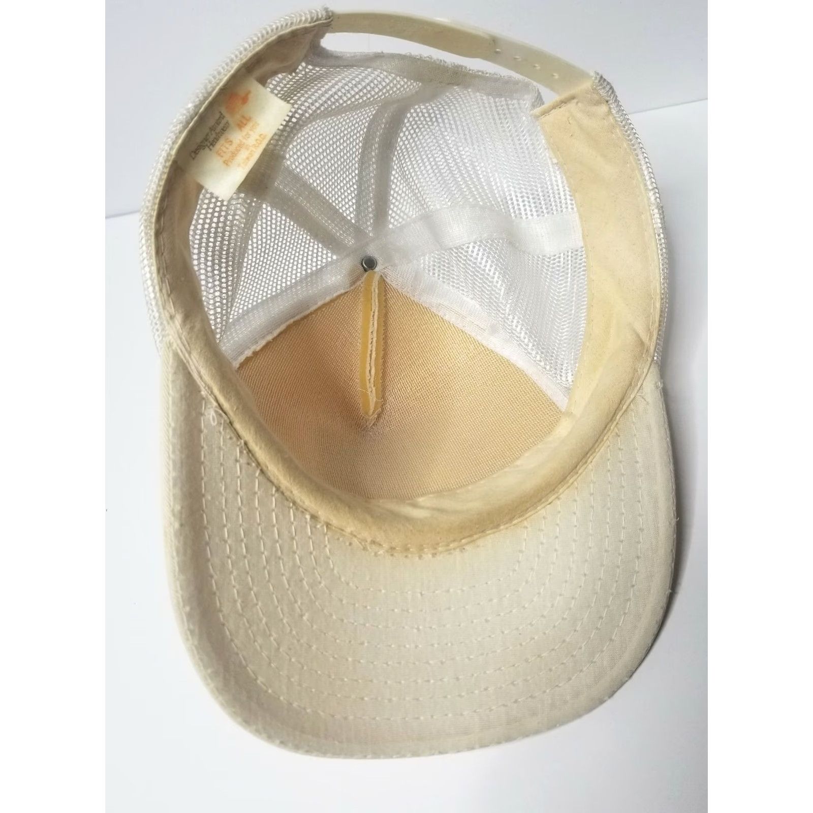 Vintage Vintage Ivory Blue Agrico Hat Baseball Trucker Cap Dad Hat Snapback Fertilizer Cap Men Adjustable Size ONE SIZE - 7 Thumbnail