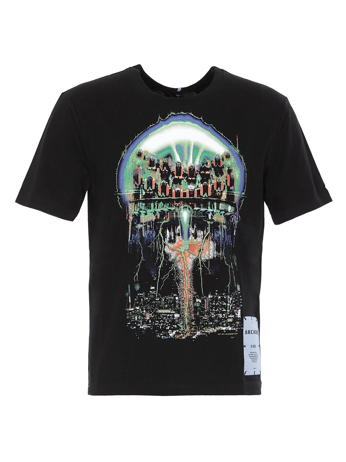 MCQ o1mle0424 T-Shirt in Black Size US M / EU 48-50 / 2 - 1 Thumbnail