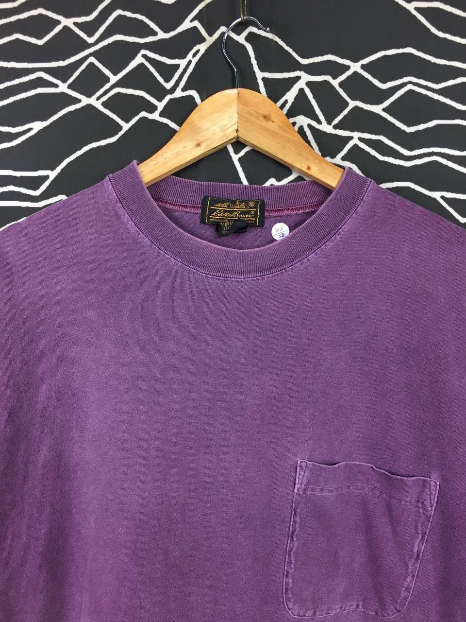 Eddie Bauer Eddie Bauer Outdoor Outfitter Plain Pocket Tee Size US M / EU 48-50 / 2 - 3 Thumbnail