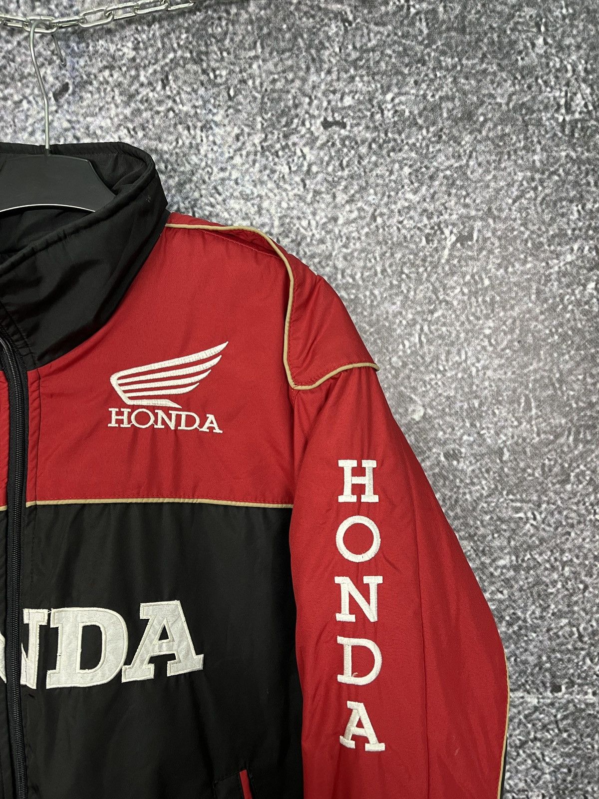Honda Vintage Honda Racing Team Jacket Dunlop Y2K Big Logo F1 Rare Size US S / EU 44-46 / 1 - 3 Thumbnail