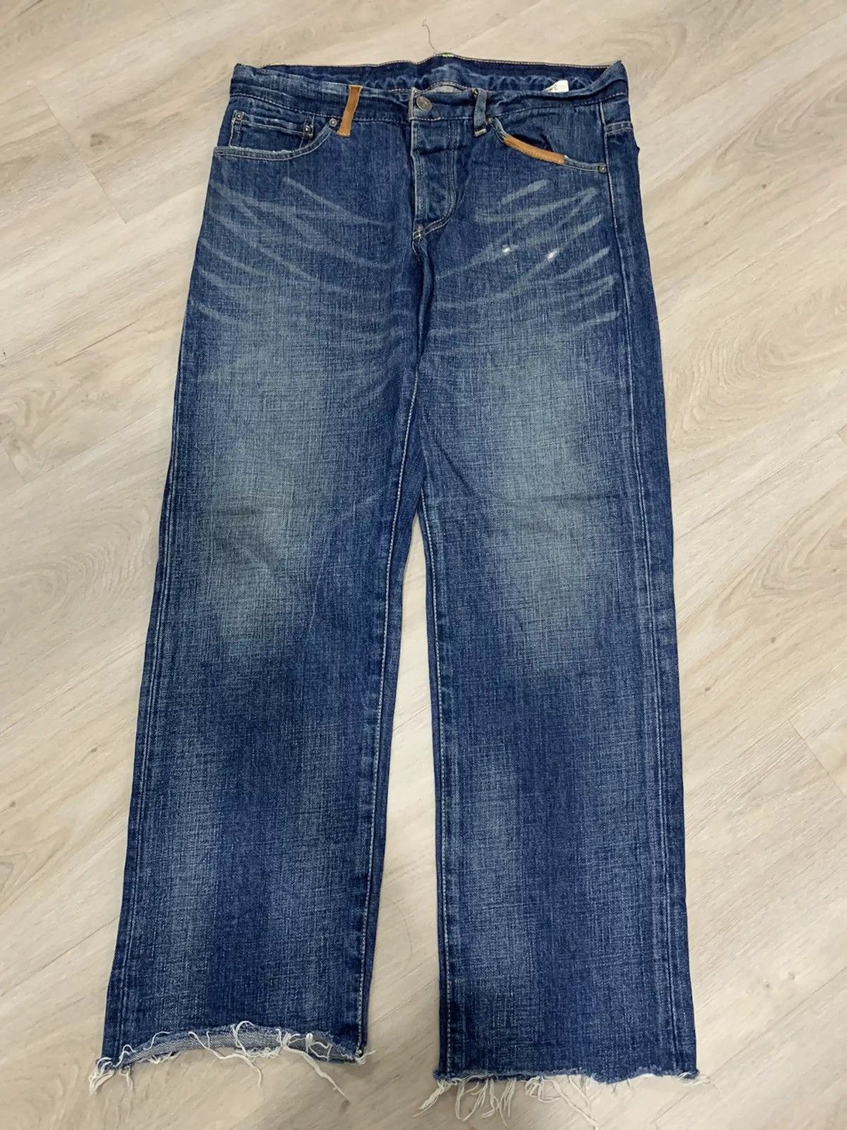 Japanese Brand × Vintage Journal Standard Buckle Back jeans Size US 32 / EU 48 - 1 Thumbnail
