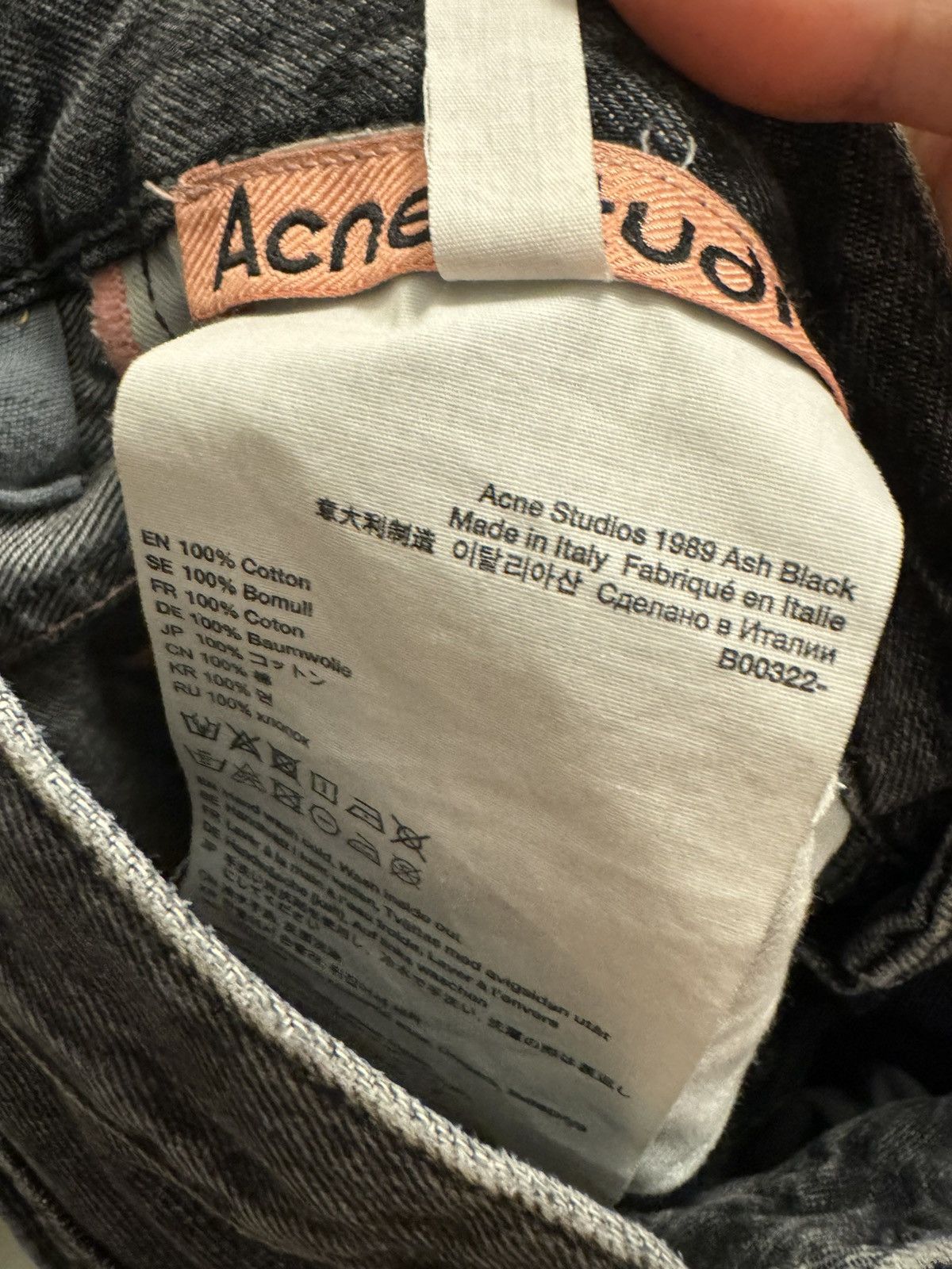 Acne Studios 1989 Loose Fit Jeans | Grailed