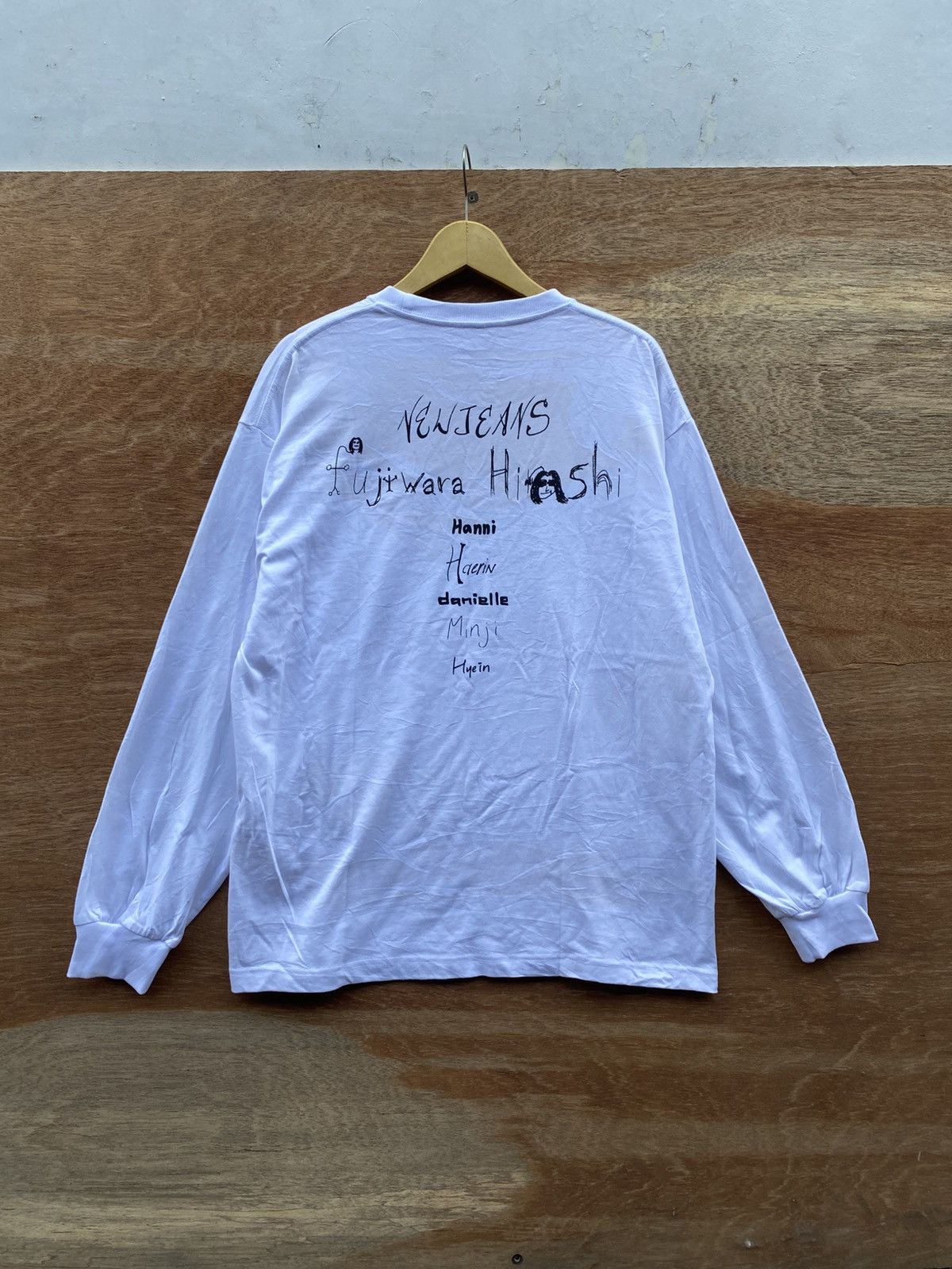 Hiroshi Fujiwara Hiroshi fujiwara + new jeans by ador coller longsleeve Size US L / EU 52-54 / 3 - 1 Thumbnail