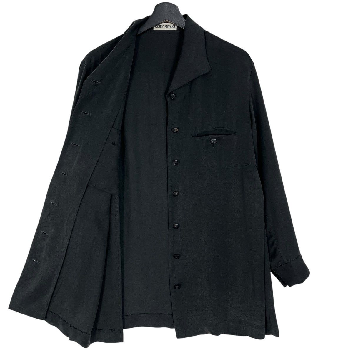 Designer × Issey Miyake × Japanese Brand Vintage Issey Miyake Women’s Blouse Shirt Size M / US 6-8 / IT 42-44 - 4 Thumbnail