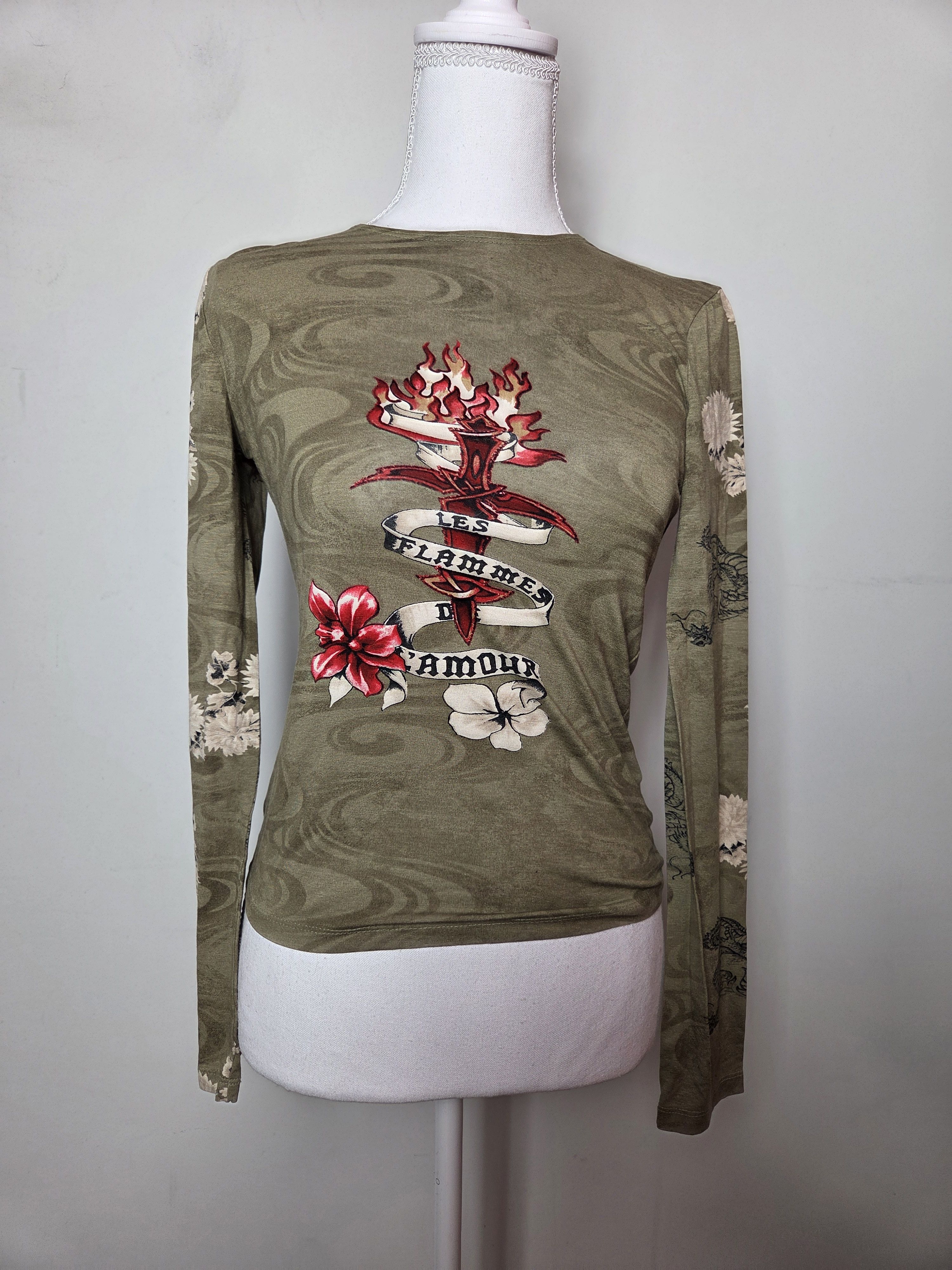 Hysteric Glamour Vintage top y2k 2000s archive mcbling japan goth Size L / US 10 / IT 46 - 2 Thumbnail