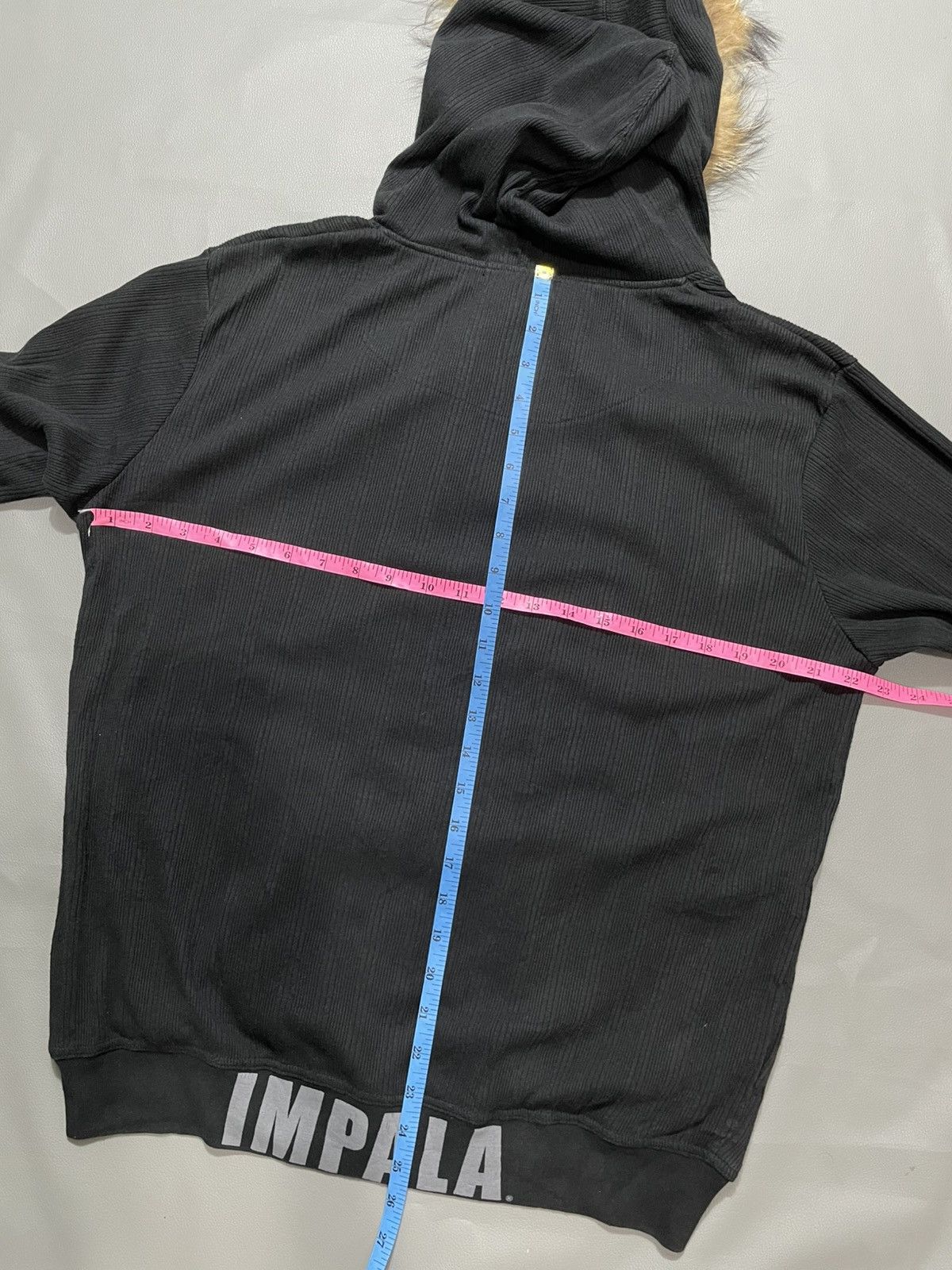 If Six Was Nine Japanese Impala Zipp Faux Fur Hoodie style Size US L / EU 52-54 / 3 - 7 Thumbnail