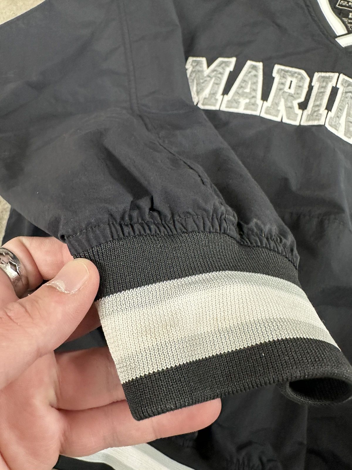 MLB × Vintage Vintage Y2K 00s Seattle Mariners Windbreaker Jacket Size US L / EU 52-54 / 3 - 7 Thumbnail