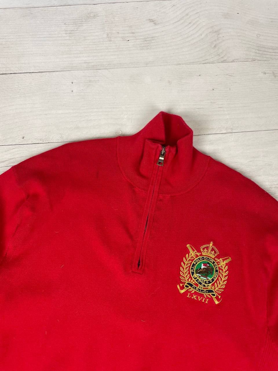Polo Ralph Lauren Vintage Polo Ralph Lauren 1/4 Zip Pullover Sweater Size US L / EU 52-54 / 3 - 2 Thumbnail