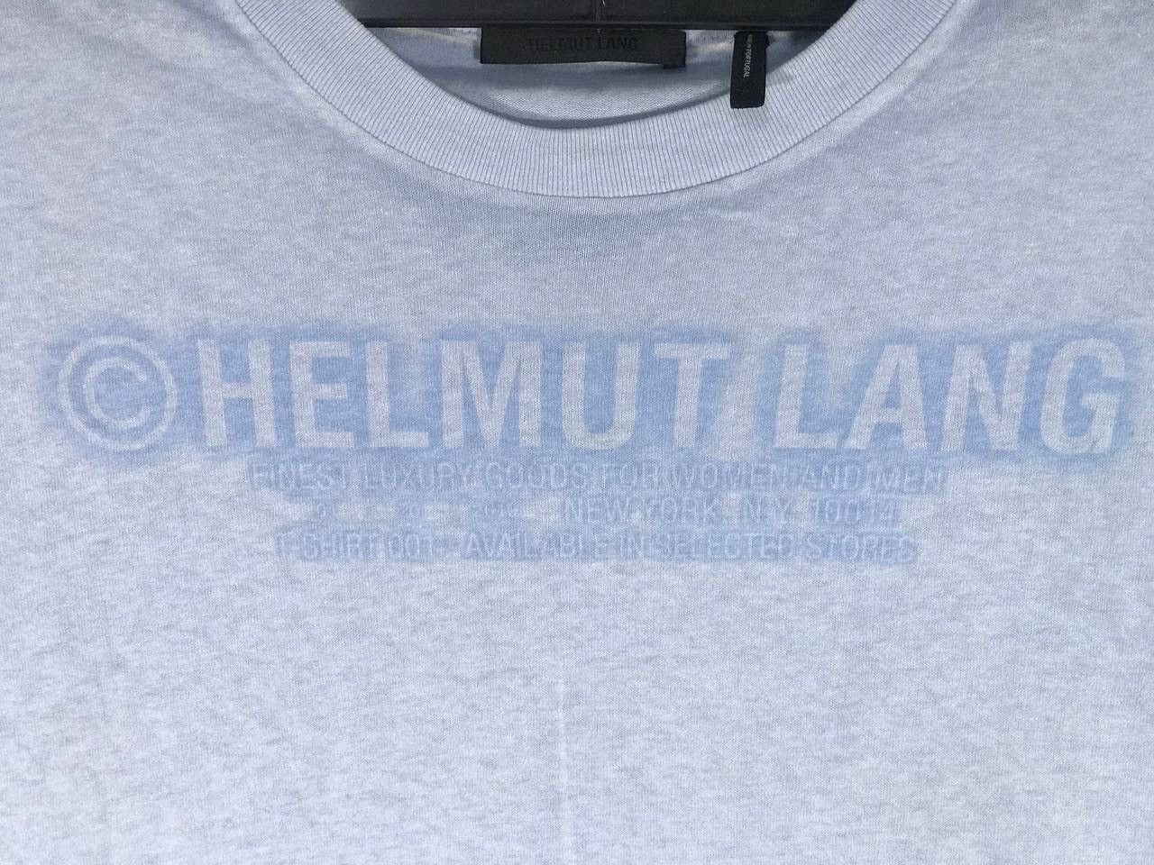 Helmut Lang rare design spell out new york store ny Size US M / EU 48-50 / 2 - 4 Thumbnail