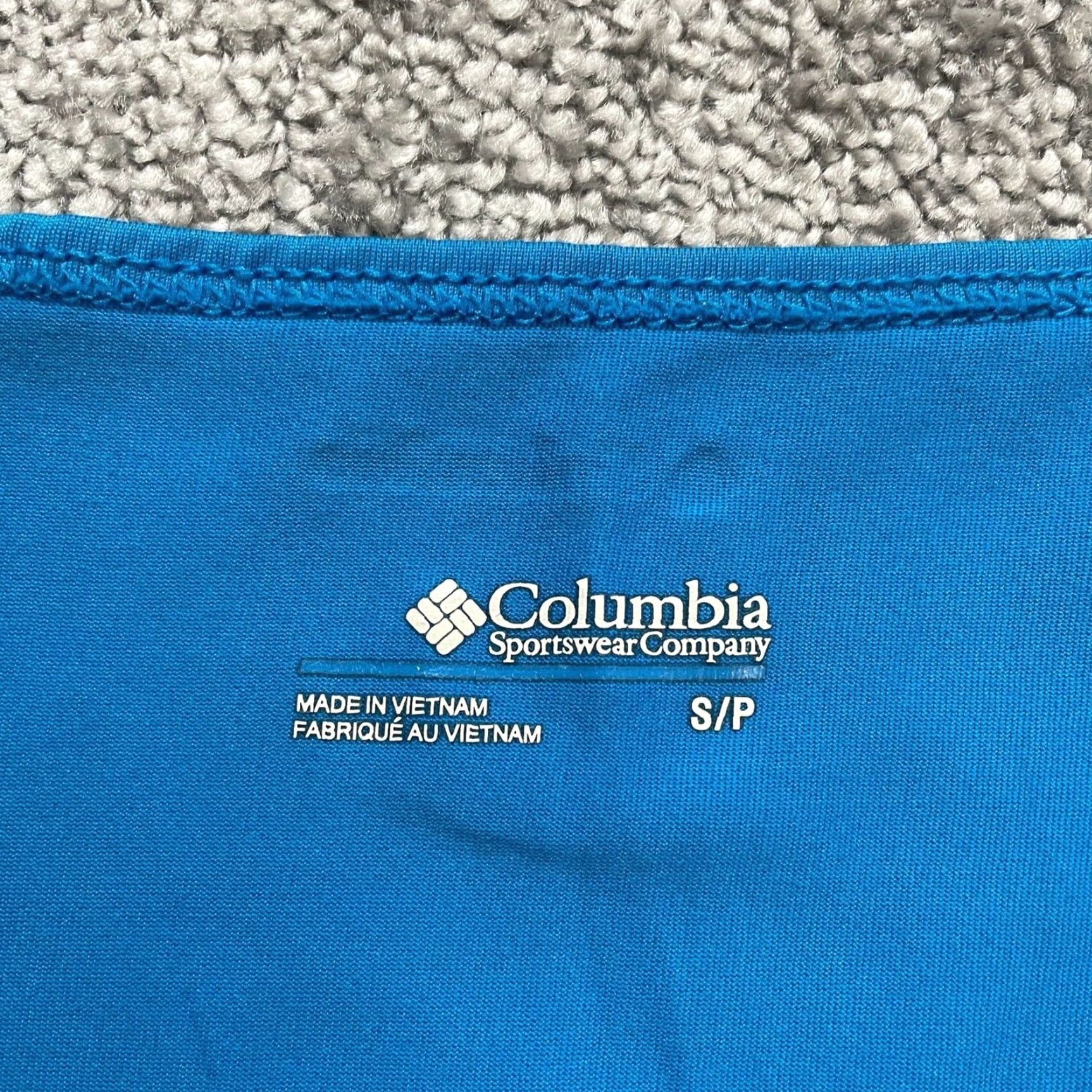 Vintage Columbia Vista Ridge Active Tank Top Womens Small Petite Blue V-Neck Stretch Gym Size S / US 4 / IT 40 - 4 Thumbnail